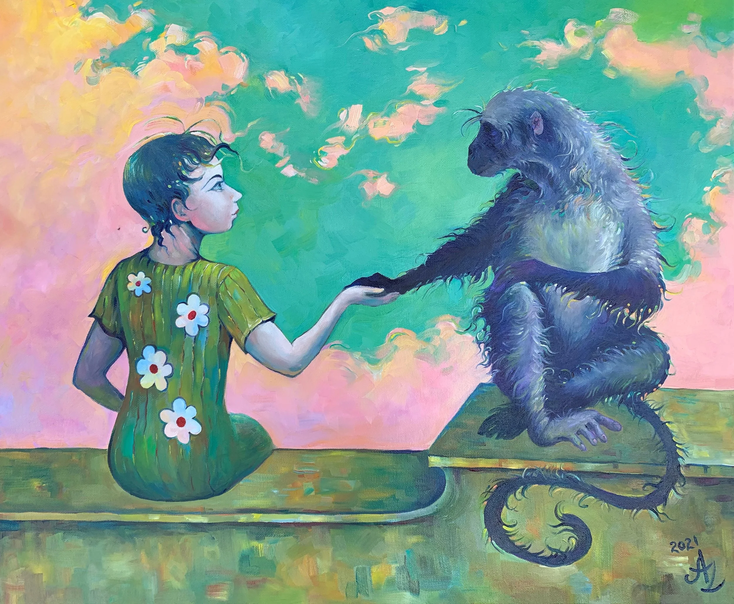 Stay Safe 
24 x 20 in