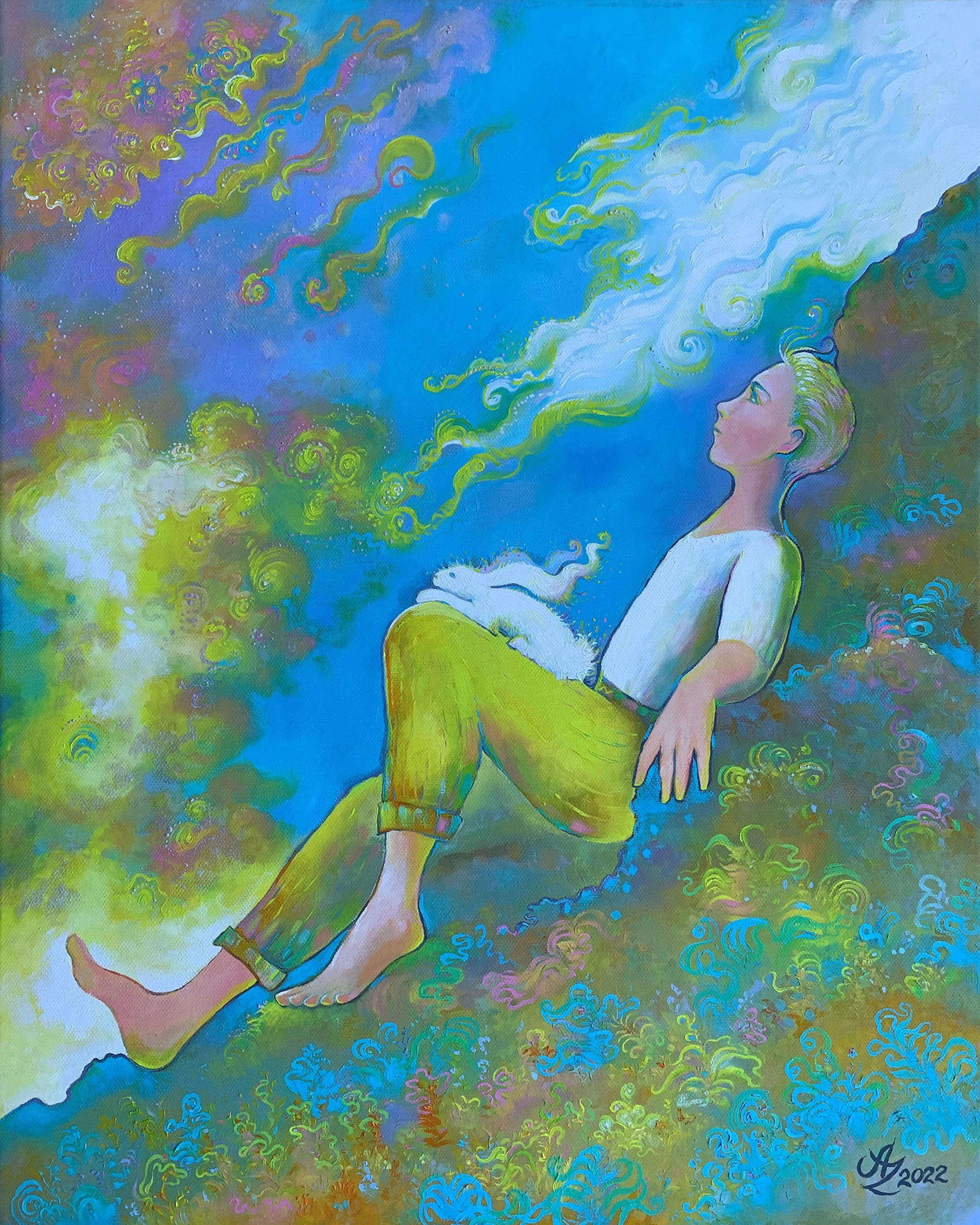 Anticipating Changes, 16 x 20 in