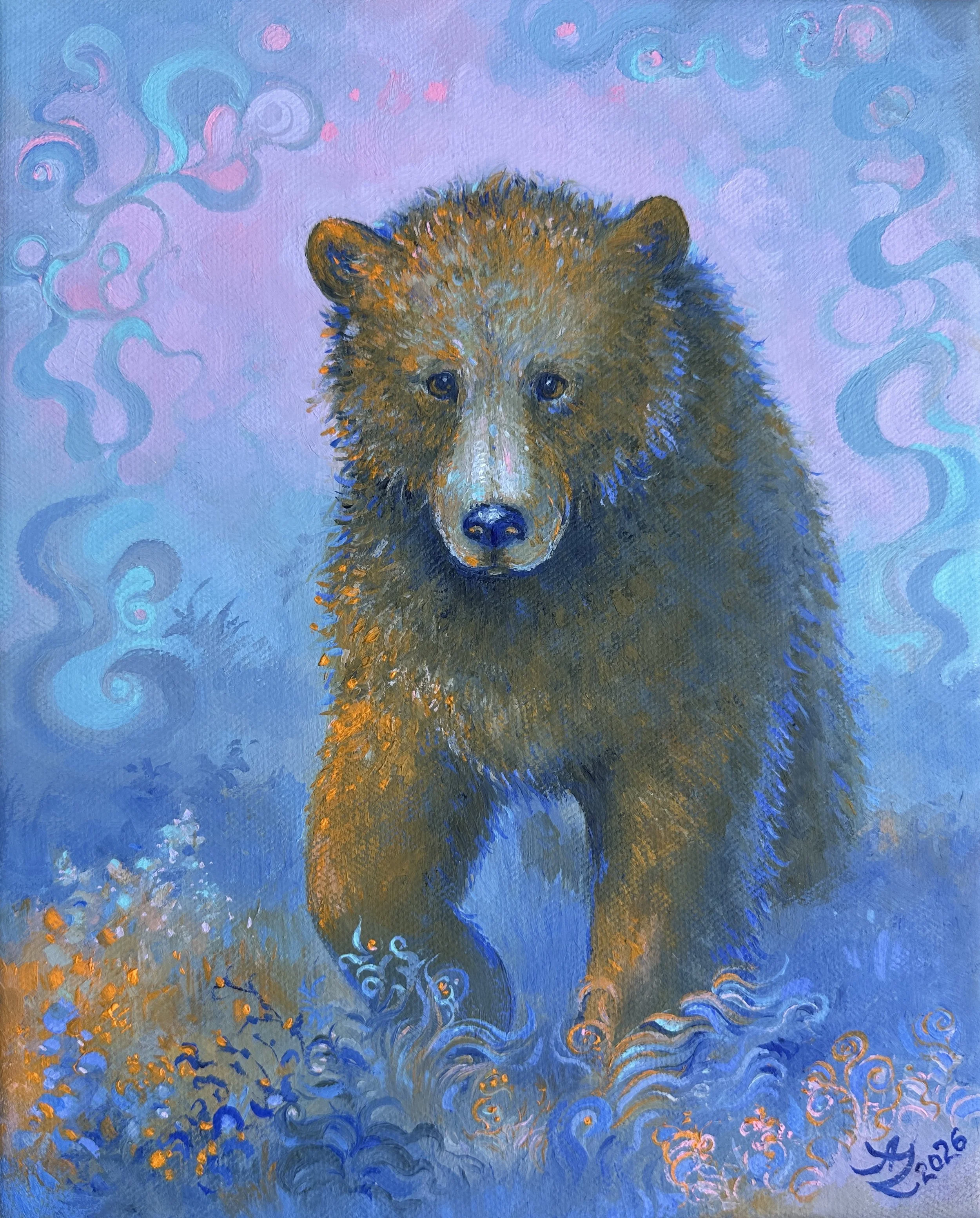 Golden Boy, Oil on Canvas, 8 x 10 in