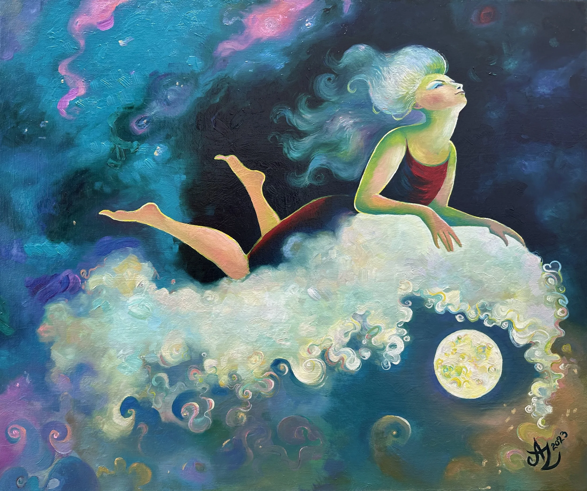 Taking a Break 
24 x 20 in