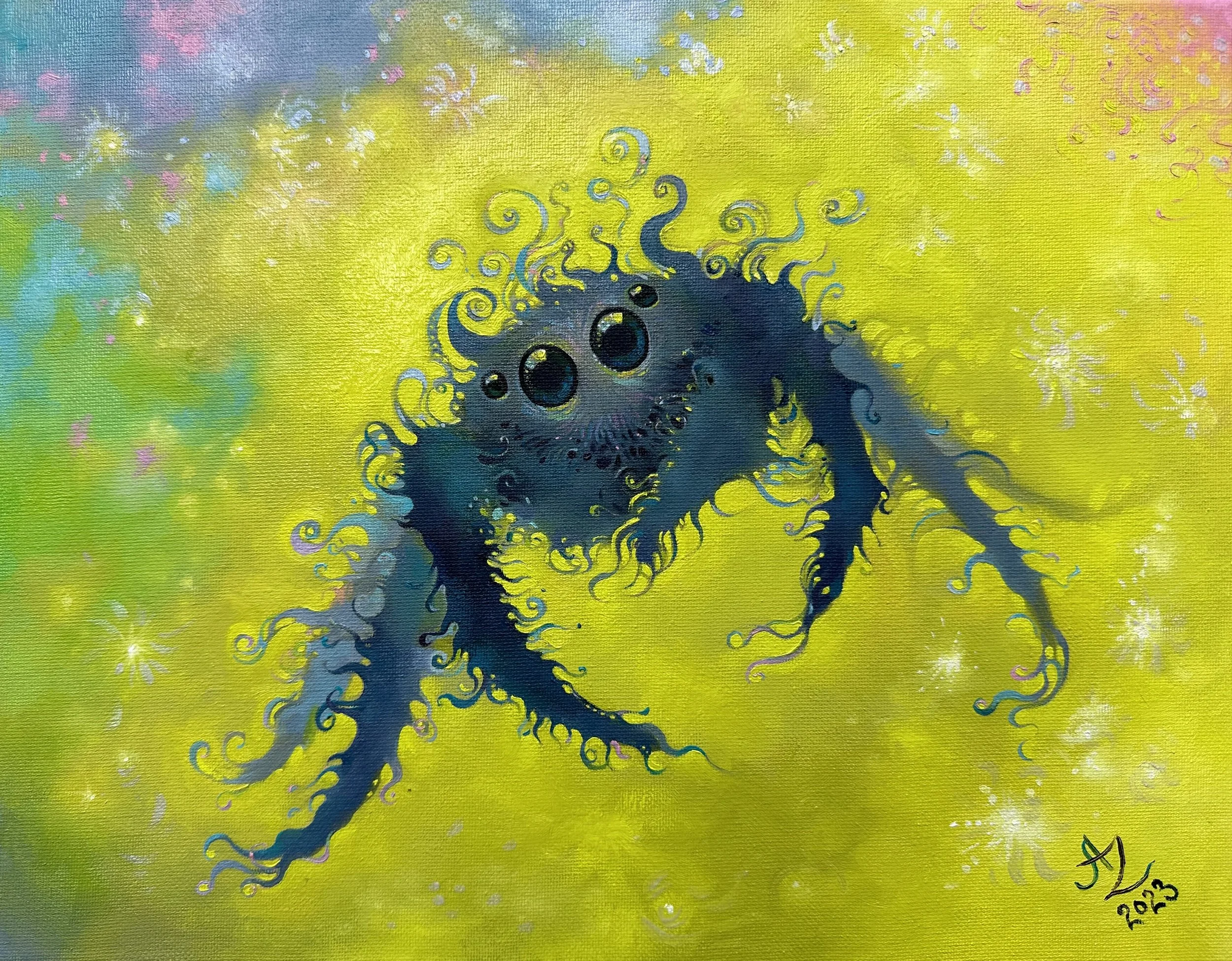 Little Spider, 14 x 11 in