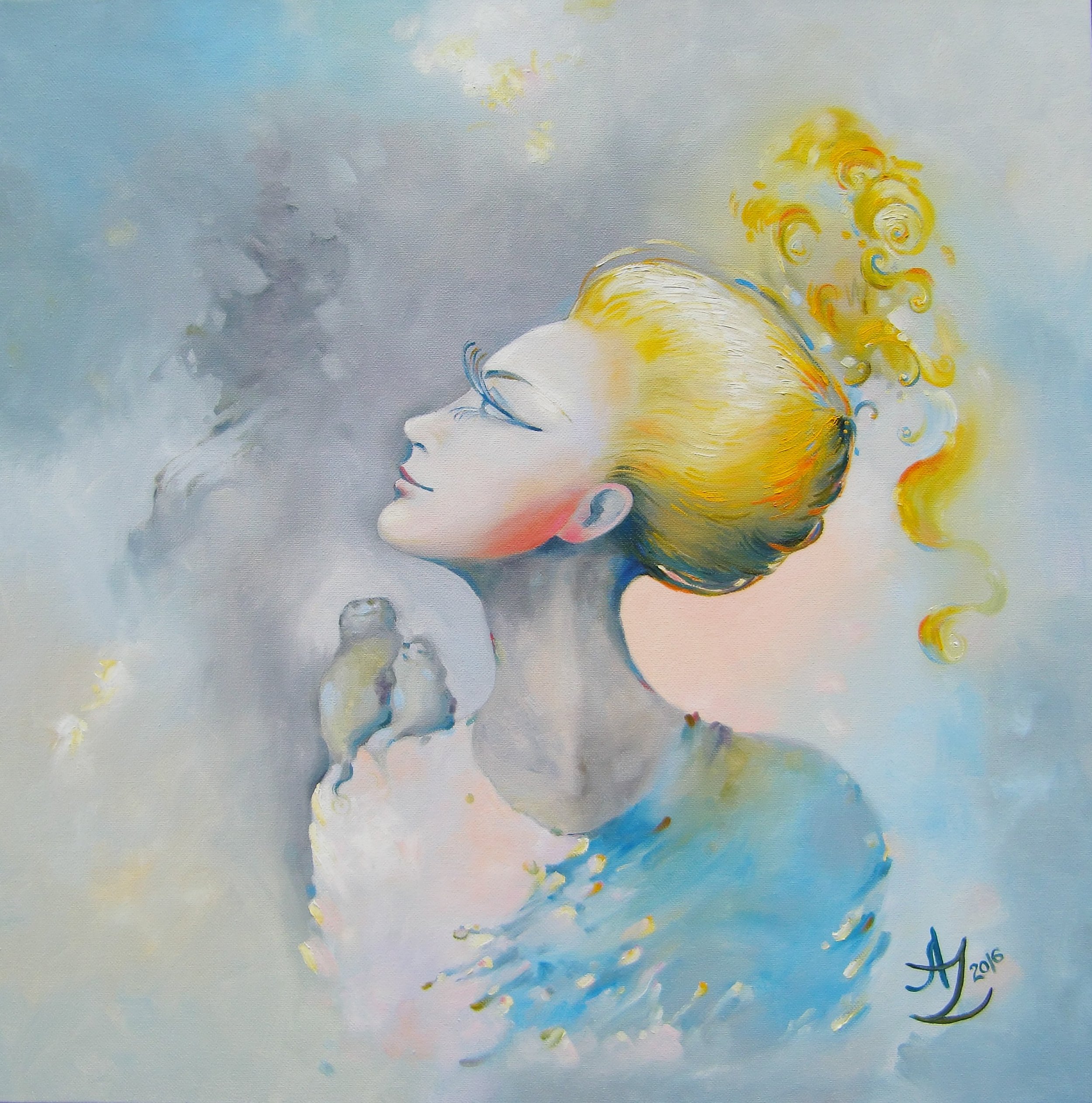 Puffy Friends 
20 x 20