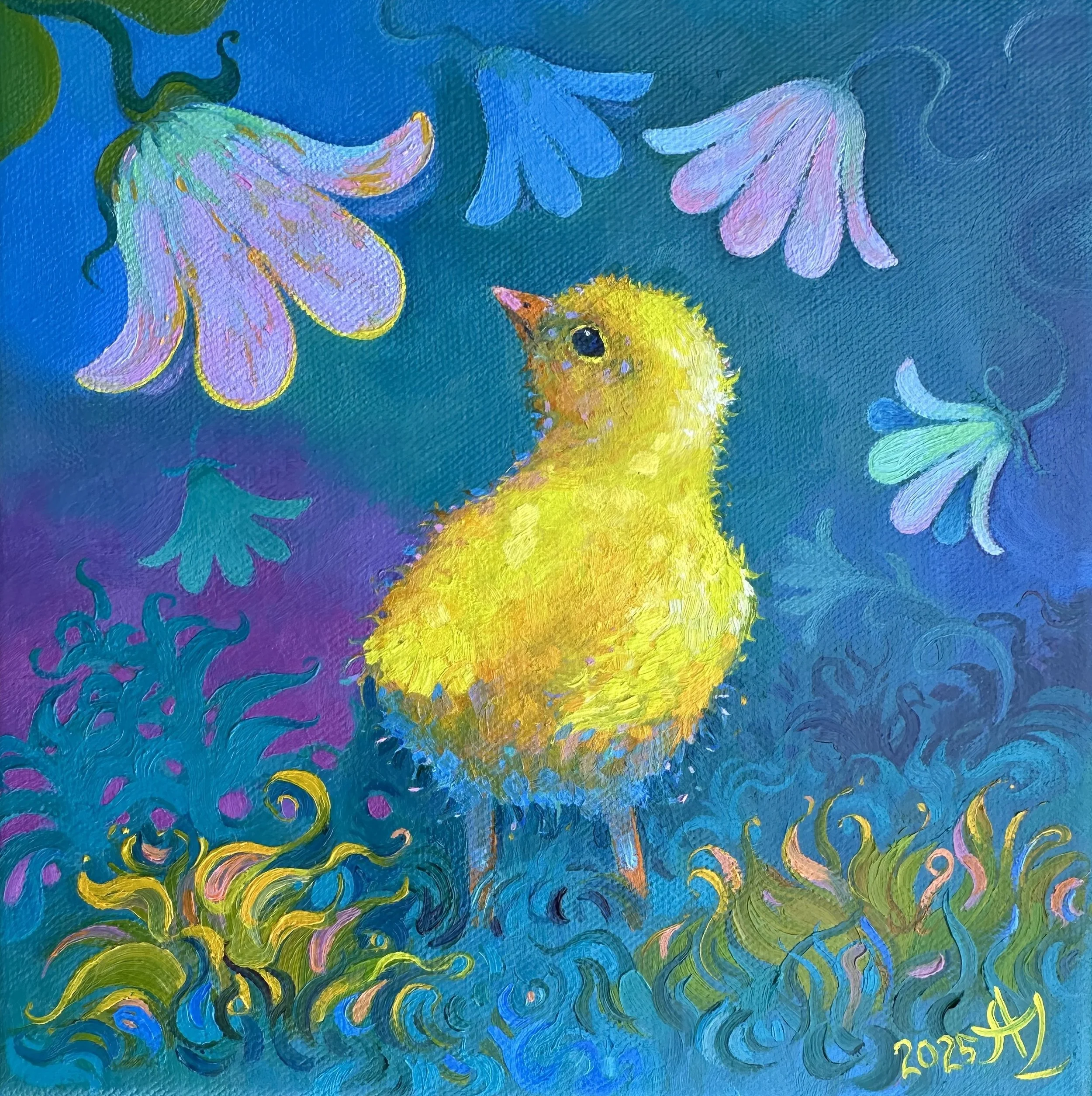 The Tiny Explorer 
8 x 8 in