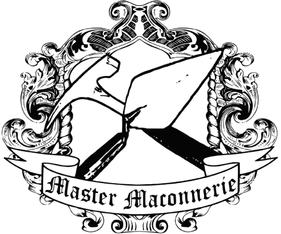 Logo de Master Magomagne en style ornemental avec une étoile à cinq branches et une bannière portant le nom.