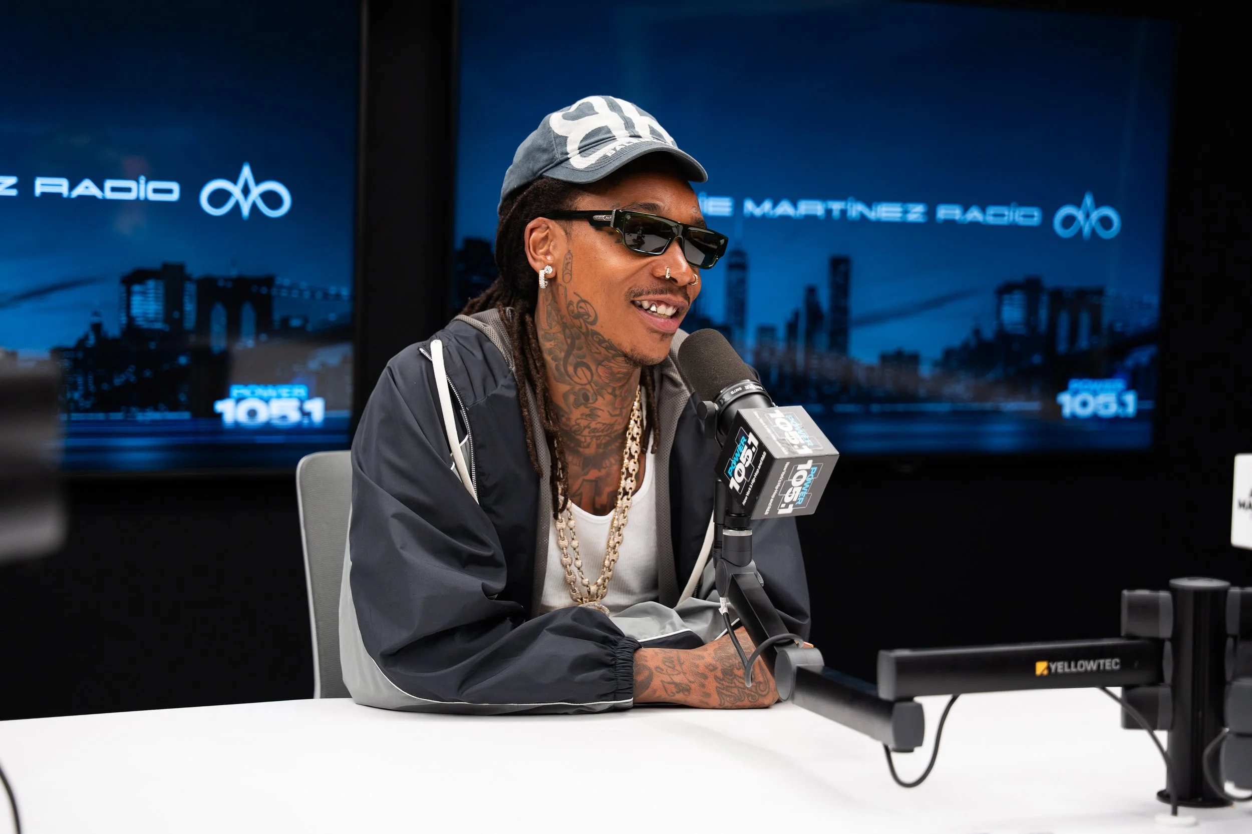 Wiz Khalifa at Power 105.1