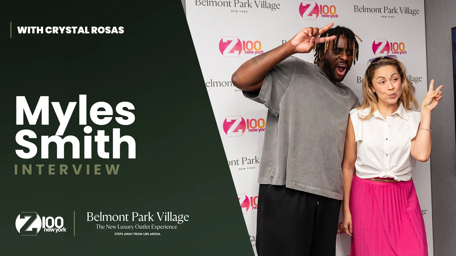 Myles Smith with Crystal Rosas