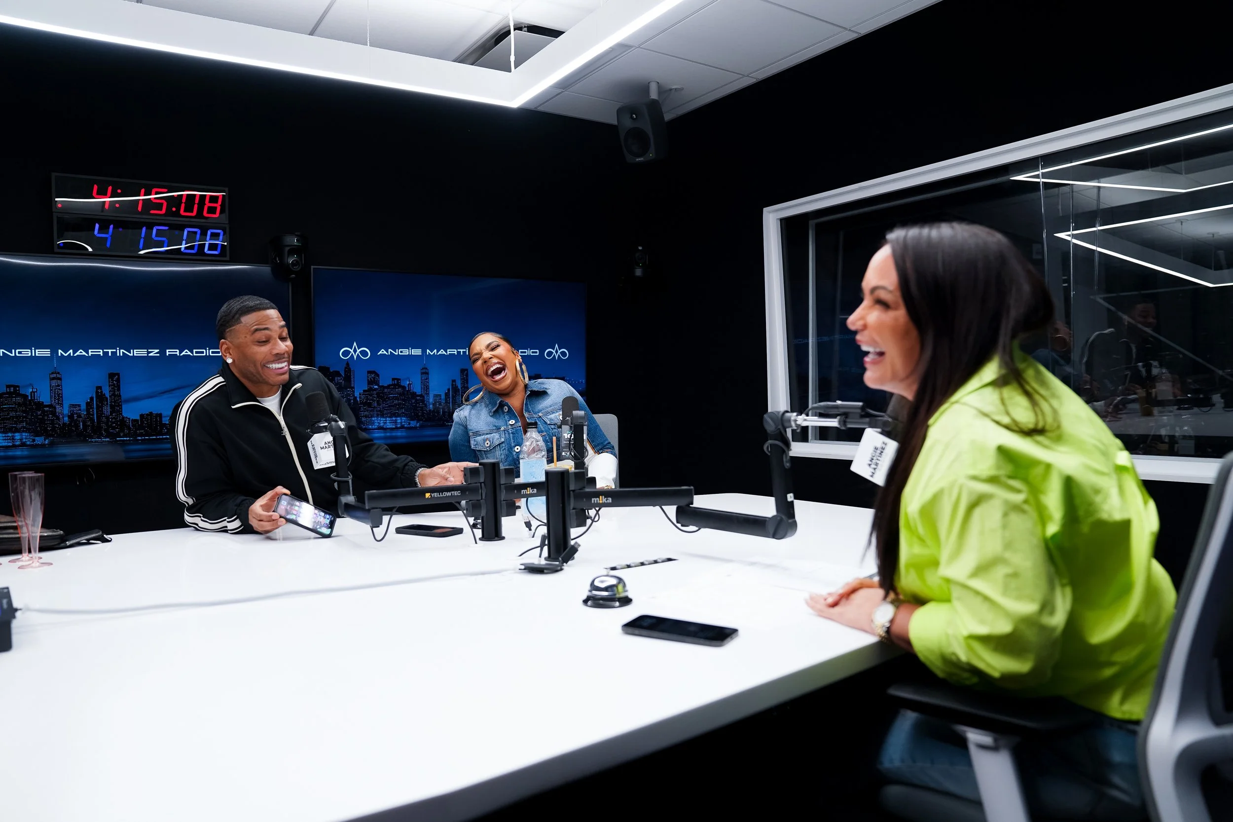 Ashanti & Nelly w/ Angie Martinez