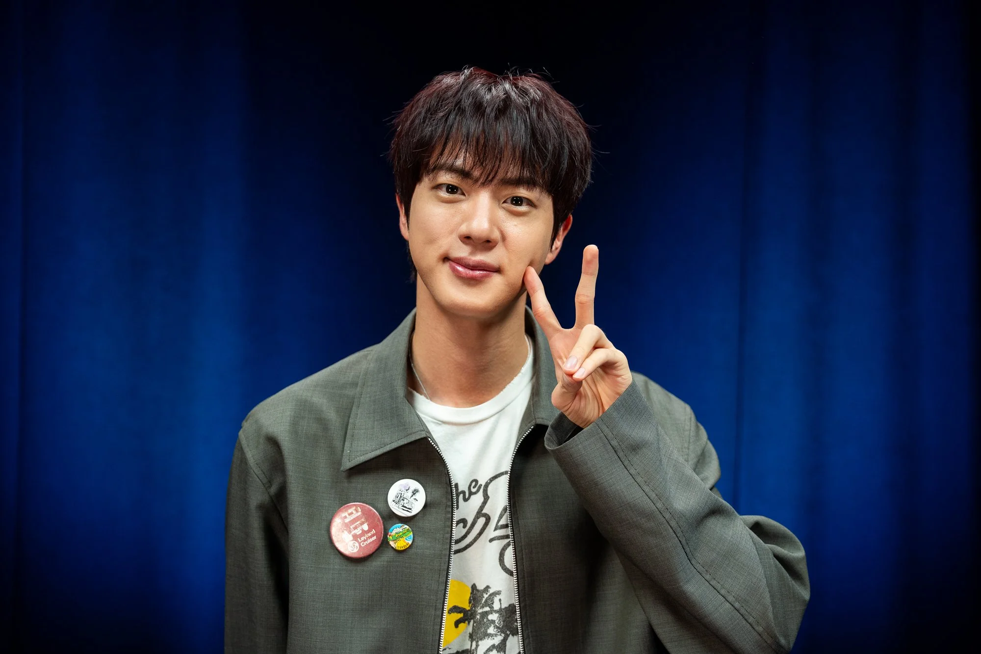 Jin of BTS w/ iHeartRadio