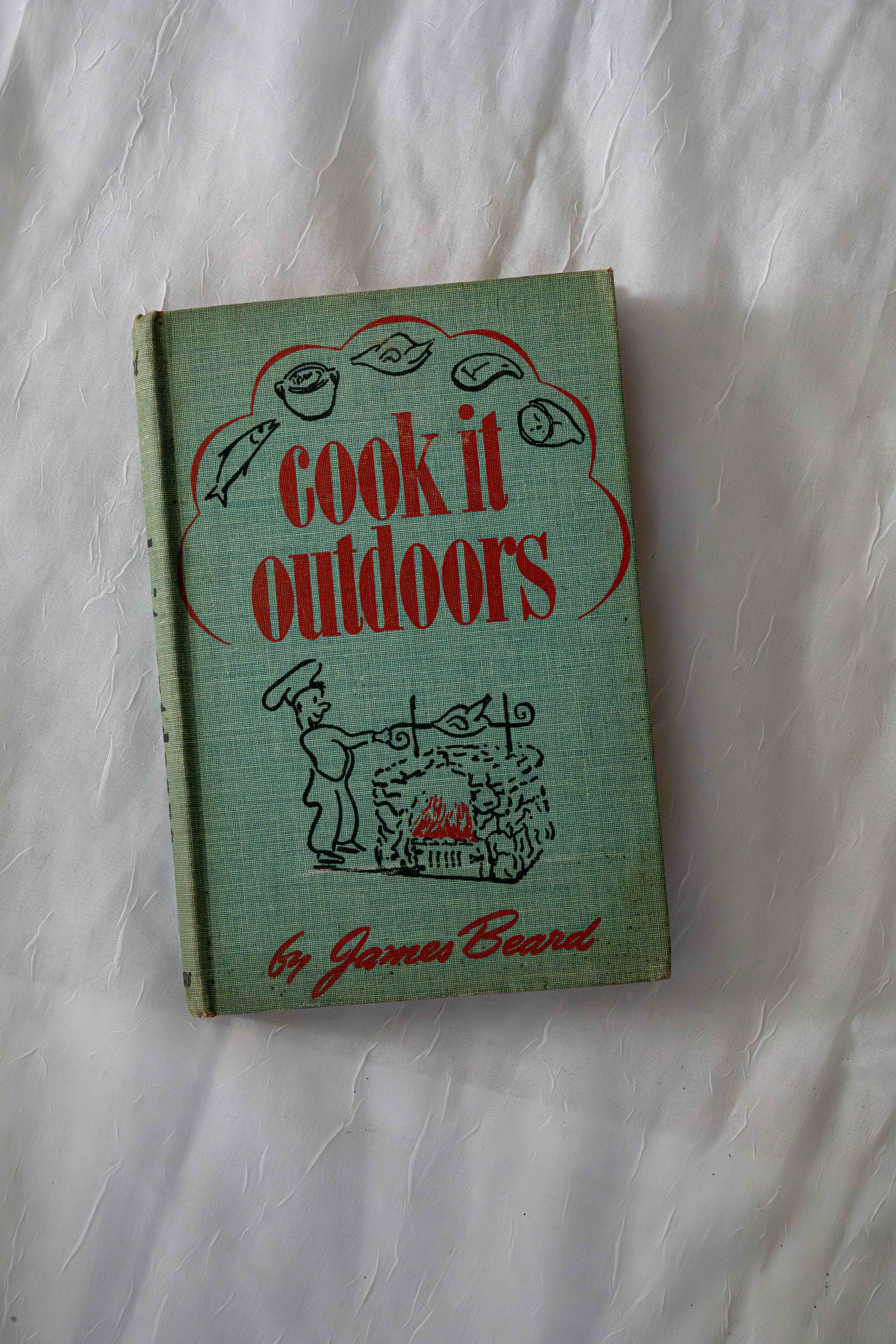 Vintage James Beard Cookbook "Cook It Outdoors"
