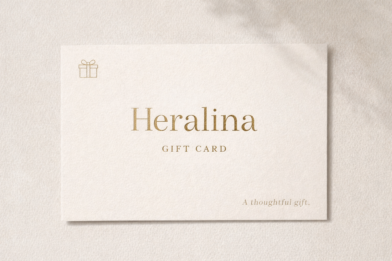 The Heralina Gift Card