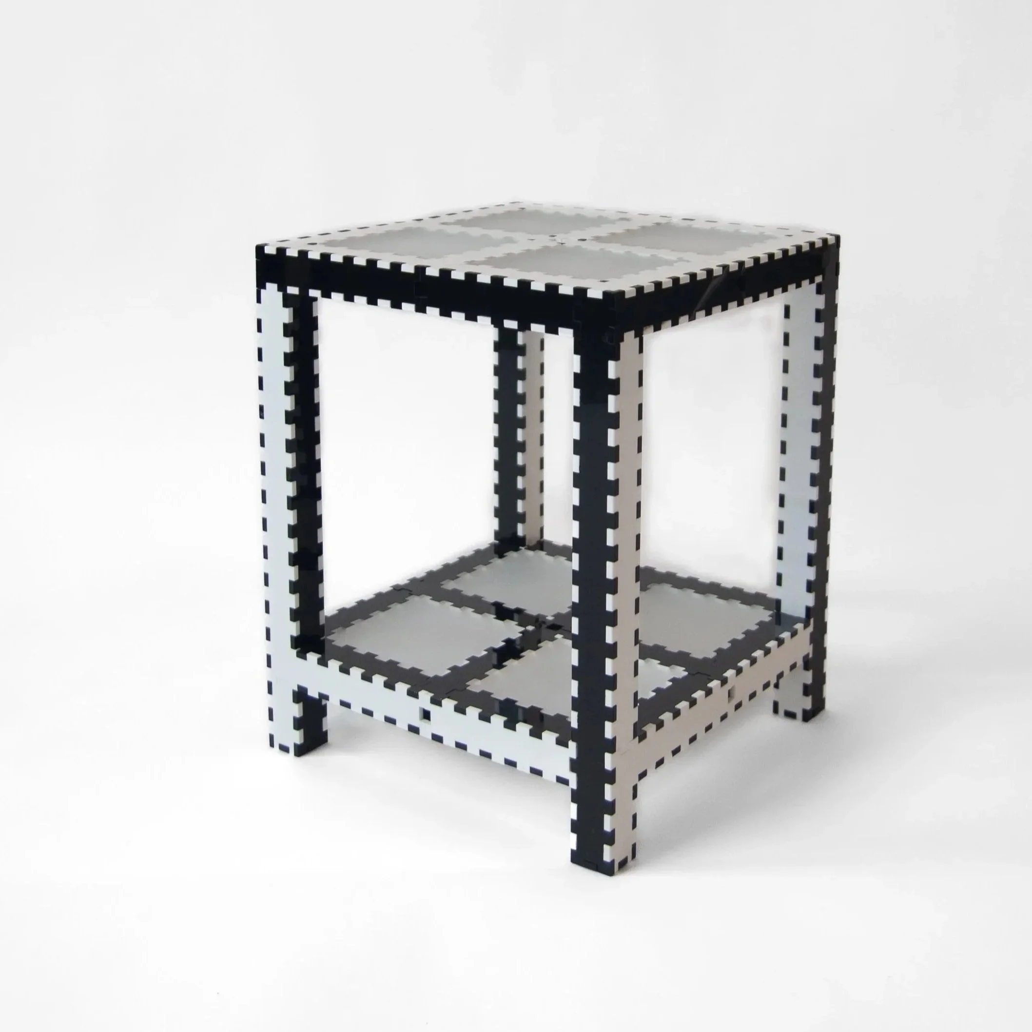Puzzle Side Table