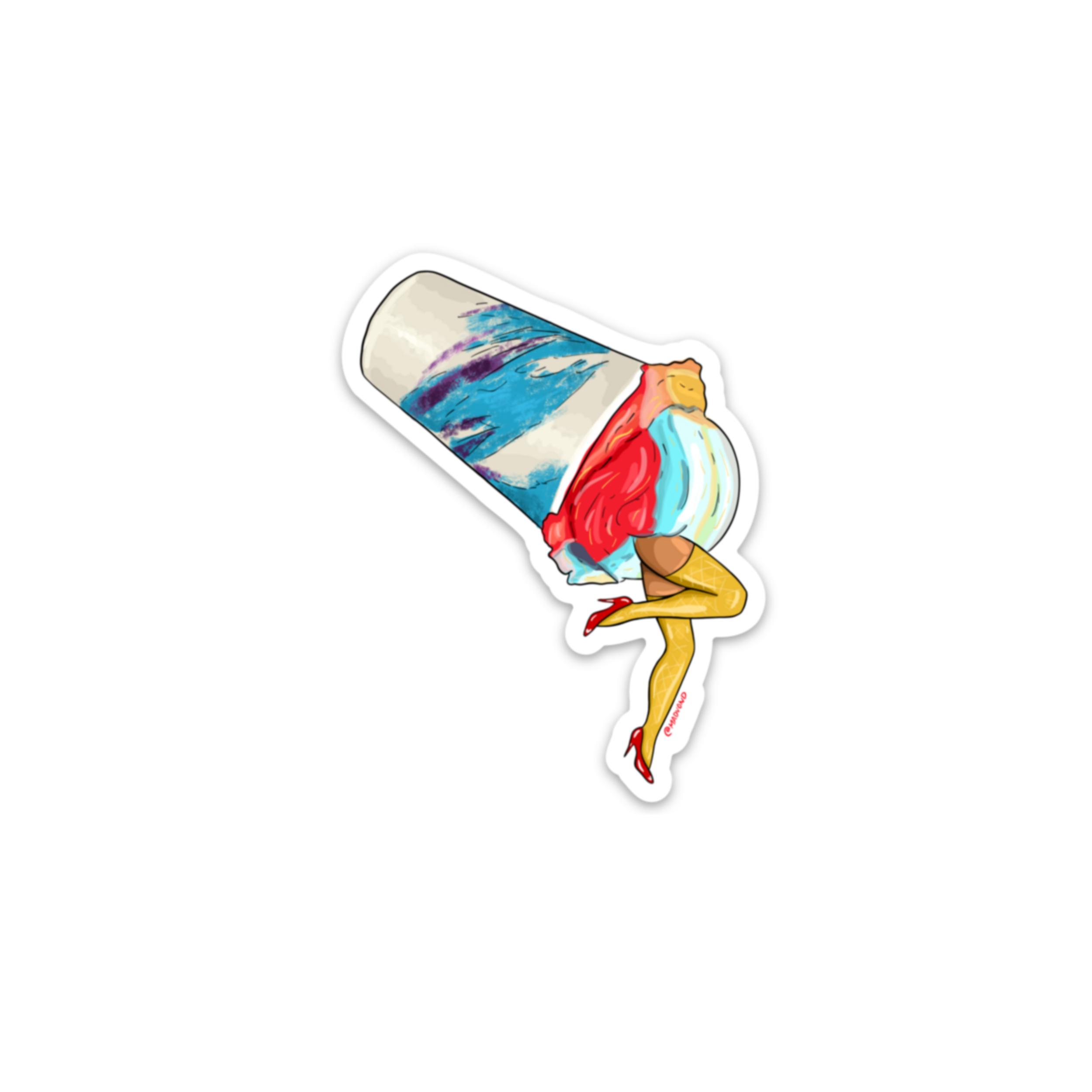 Philly Water Ice Sticker