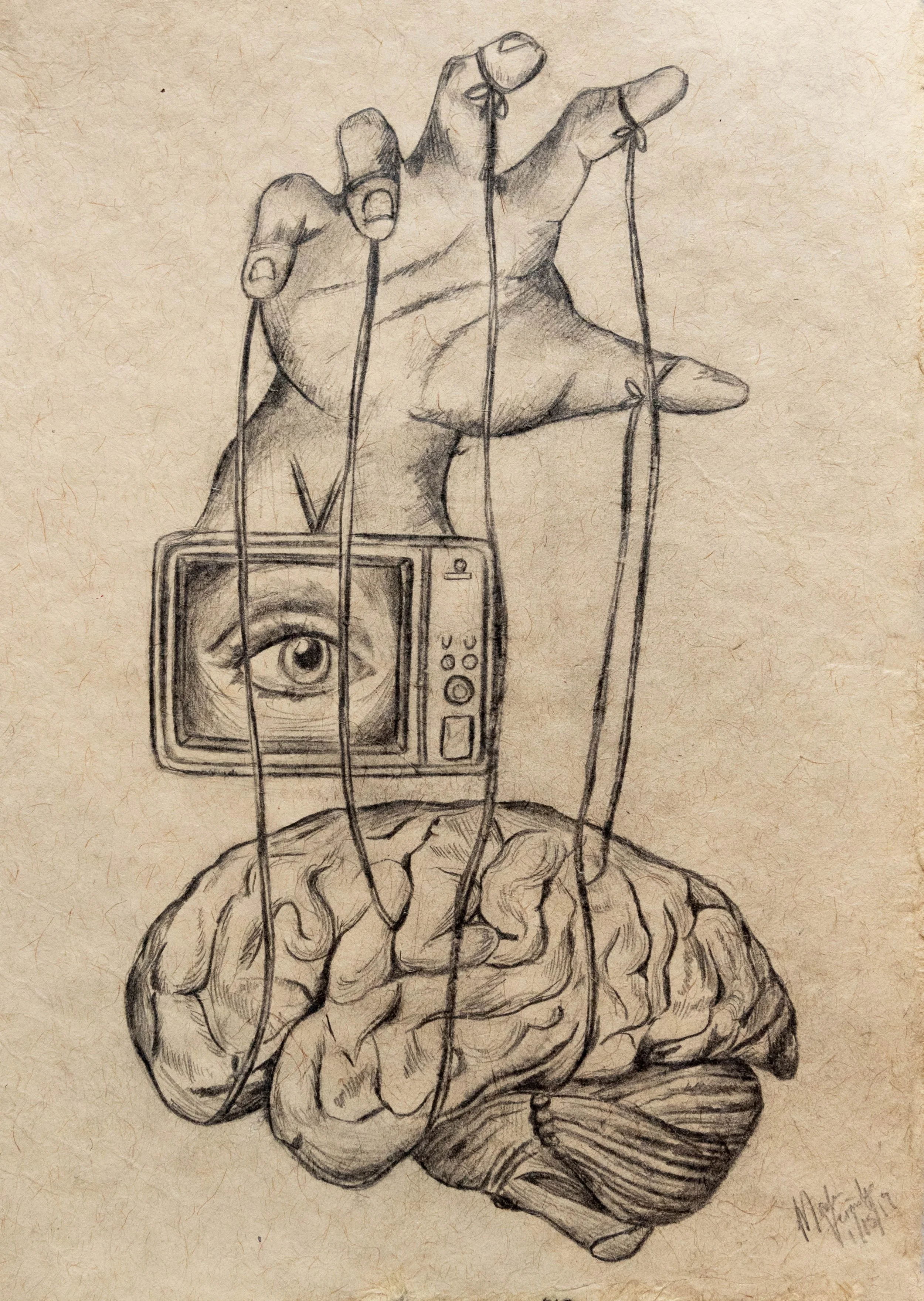 Print- Hand to Brain