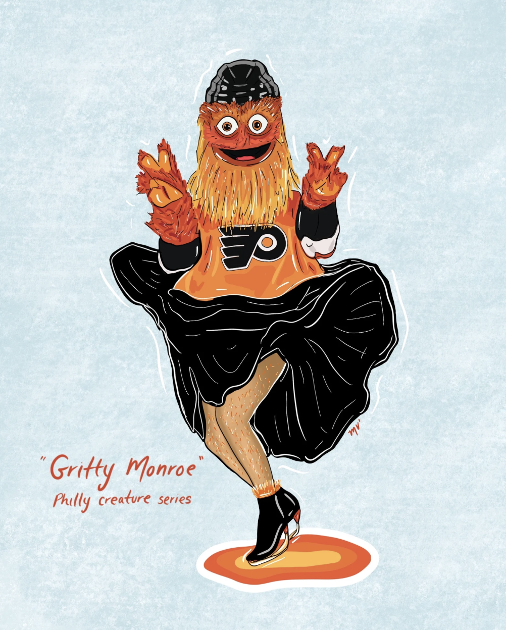Philly Gritty Monroe Print