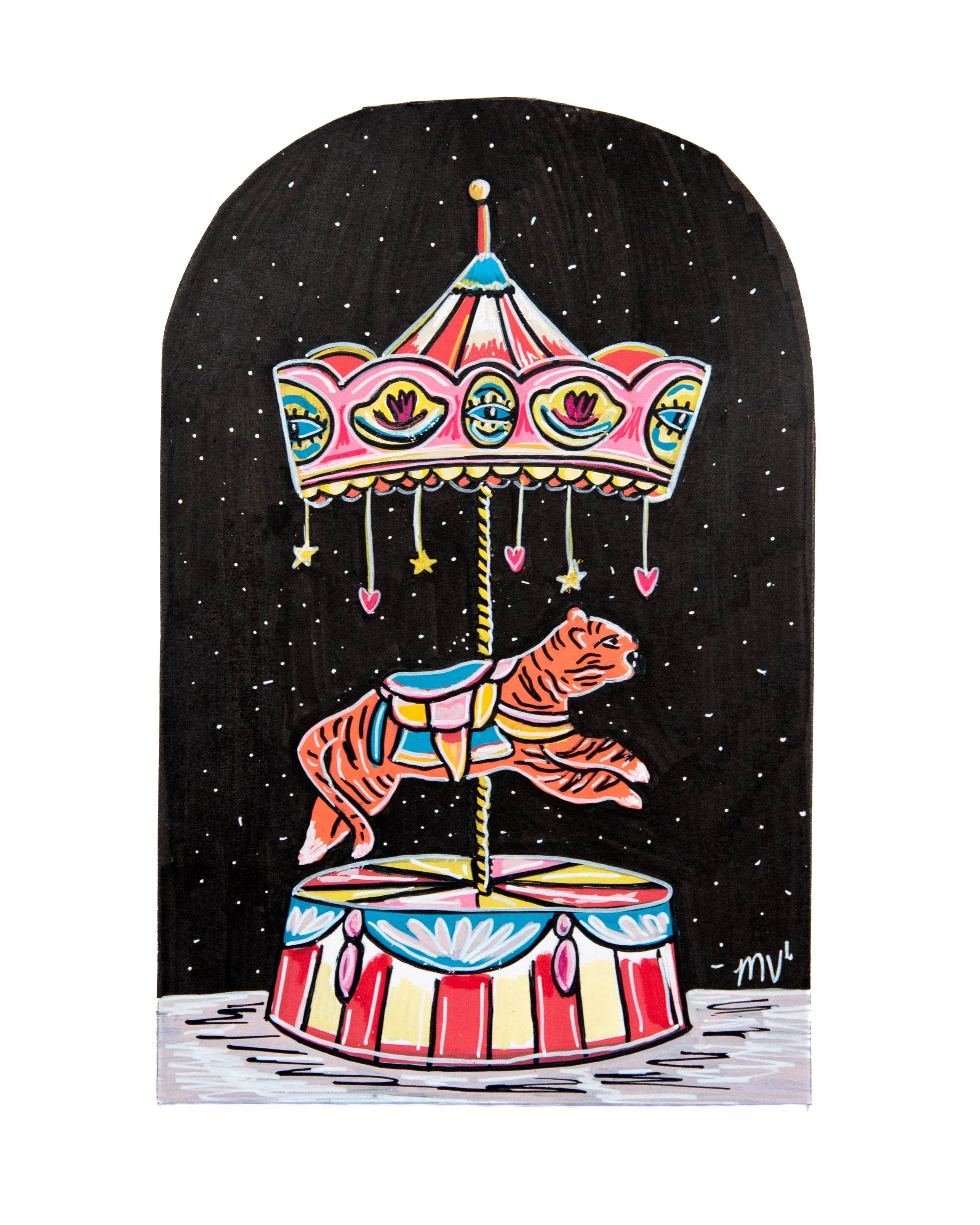 Print- Tiger Circus