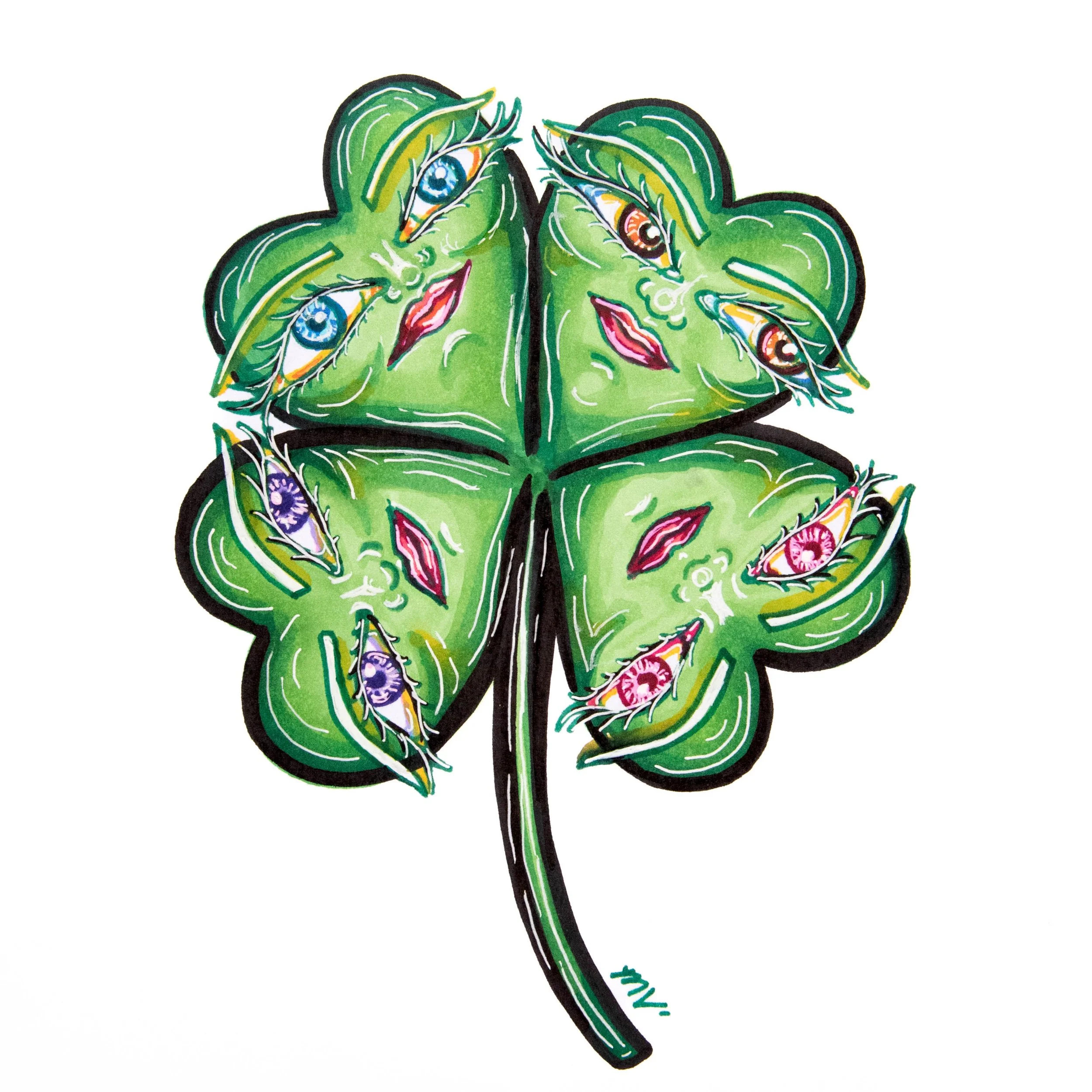 Print- Clover Eyes