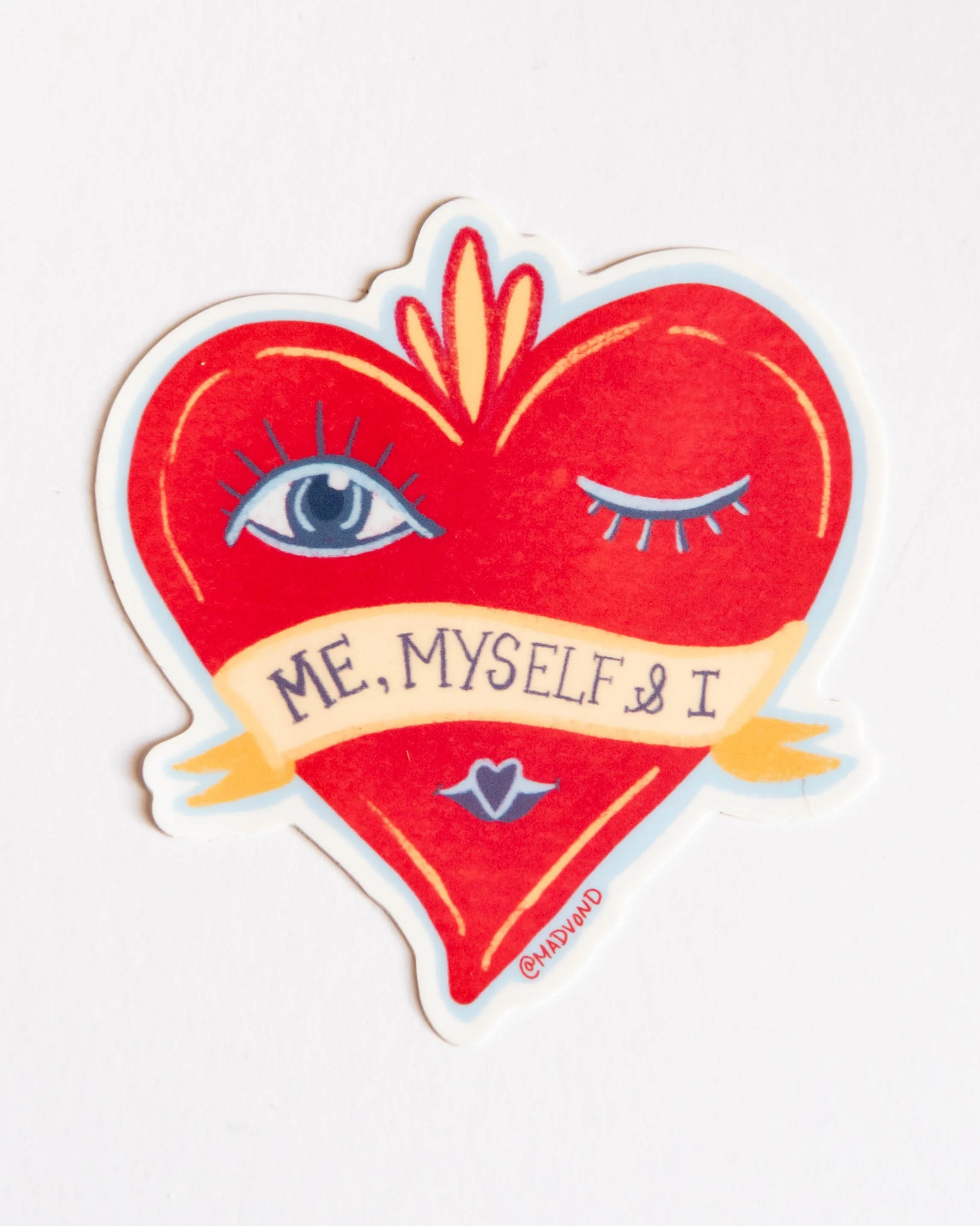 Me, Myself & I Valentine's Sticker