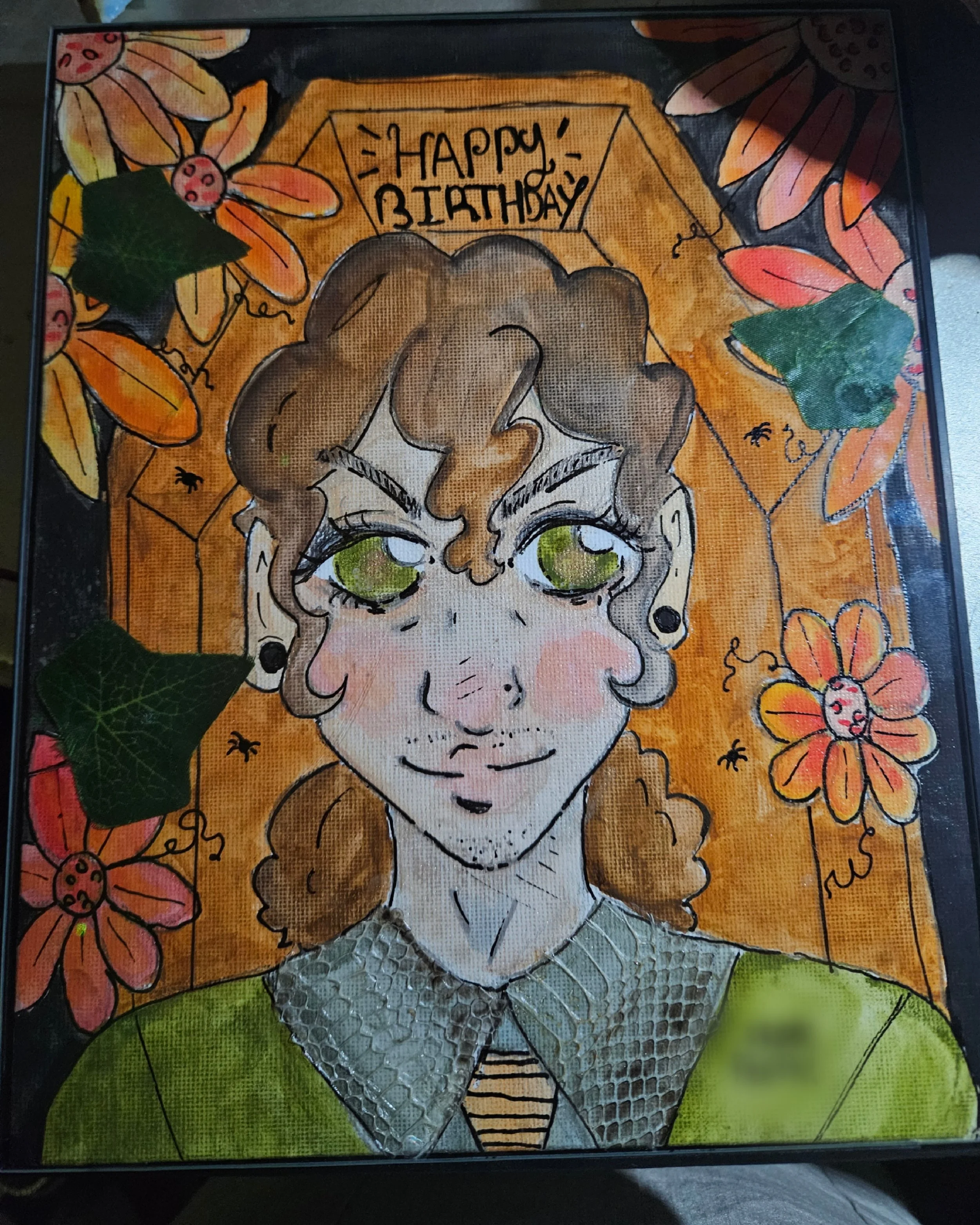 painting given as a birthday gift!