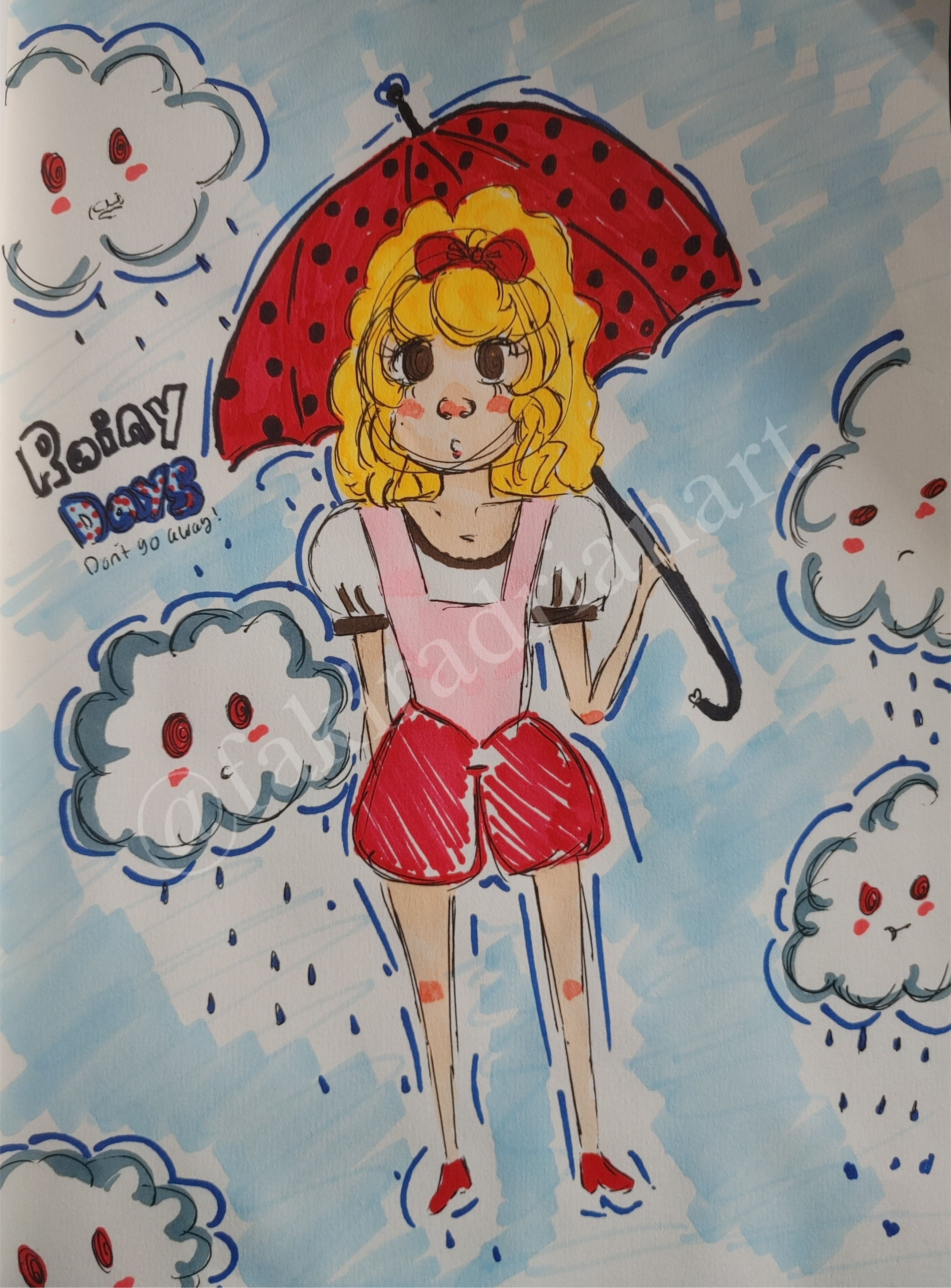 rainy days / don't go away! ✧˖°. circa. 2018
