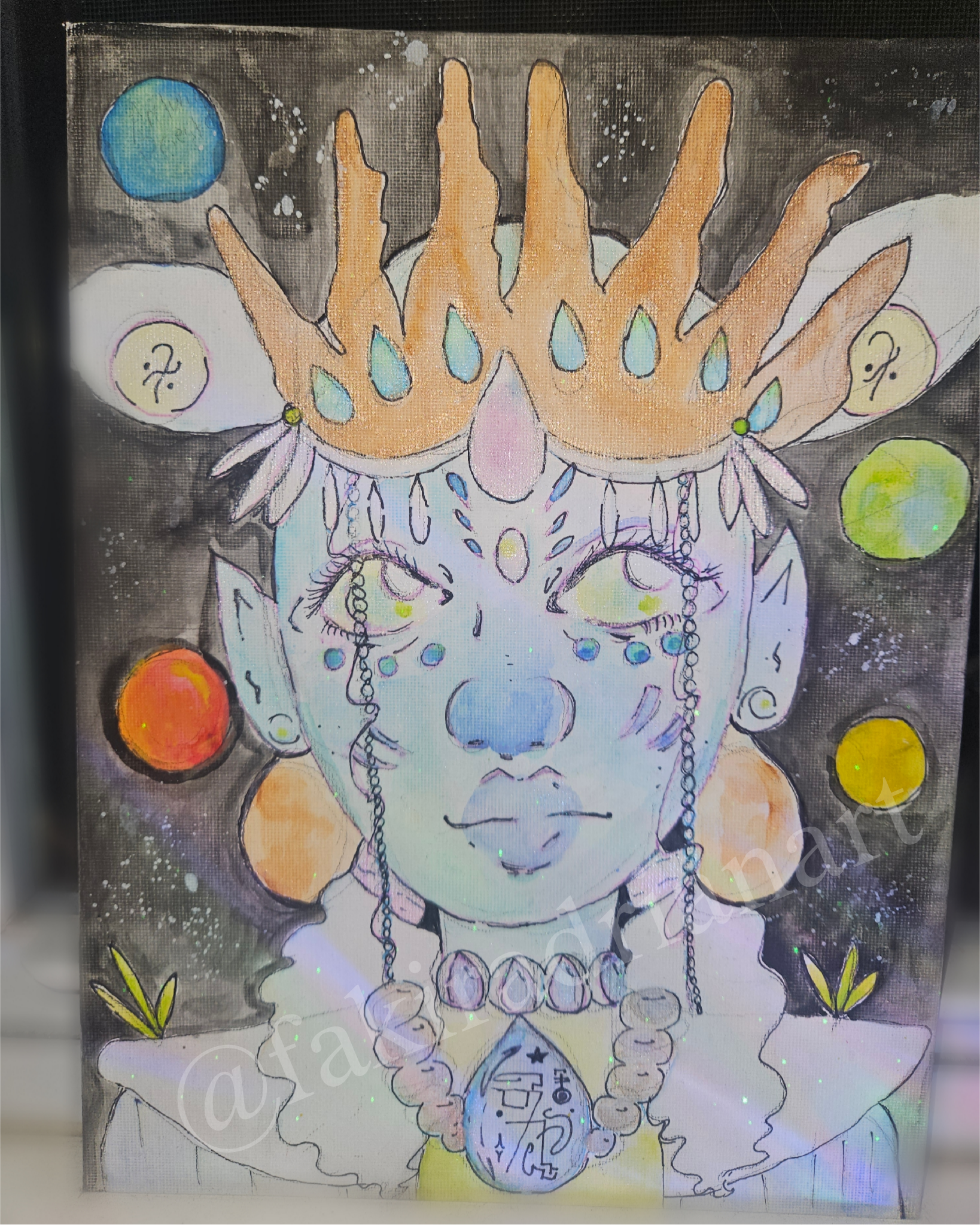 arcturian priestess ✧˖°. sci-fi art