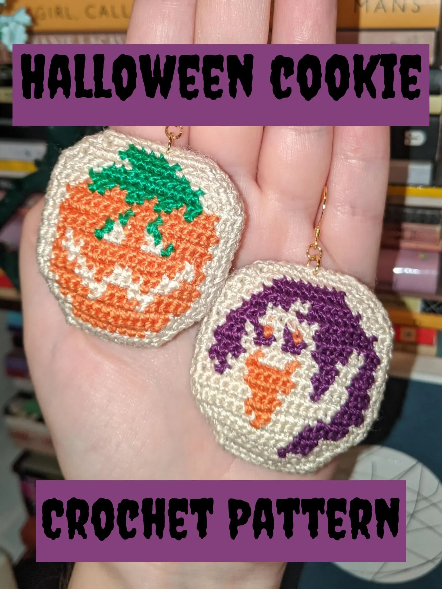 Halloween Cookie Crochet PATTERN