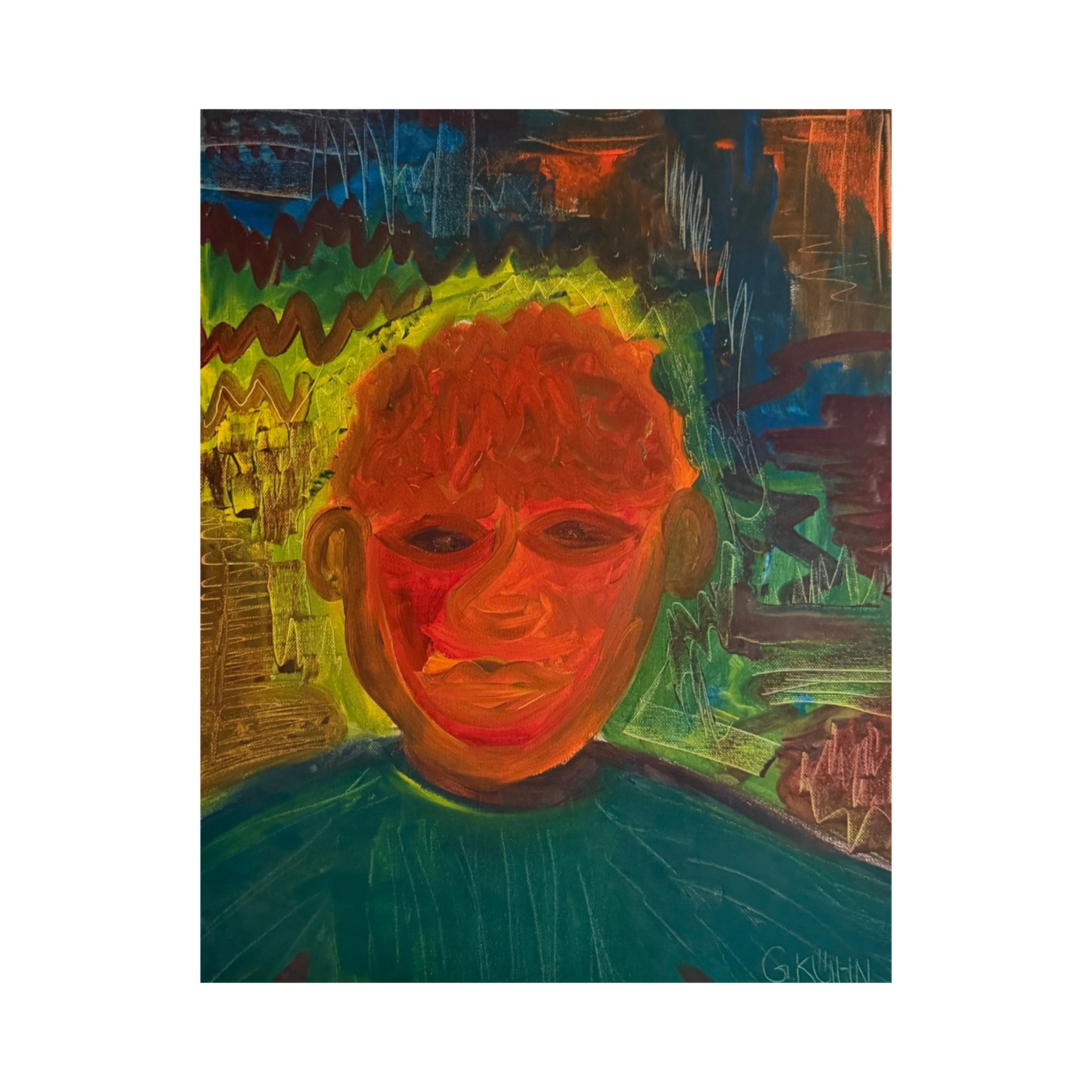 Gregor Michael Kühn, Selbstporträt, 2018