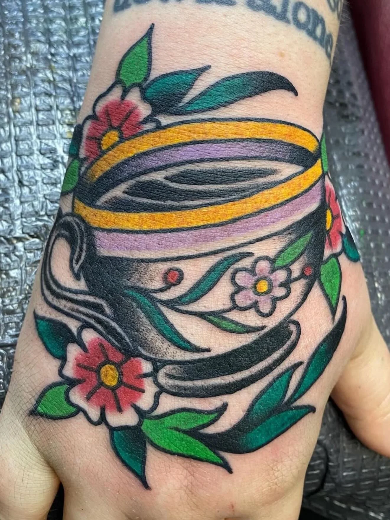 One fresh. One healed. Both awesome. @bcblevinstattooer can make them last a lifetime. 

#traditionaltattoos #healed #tattoos #handtattoo #ink