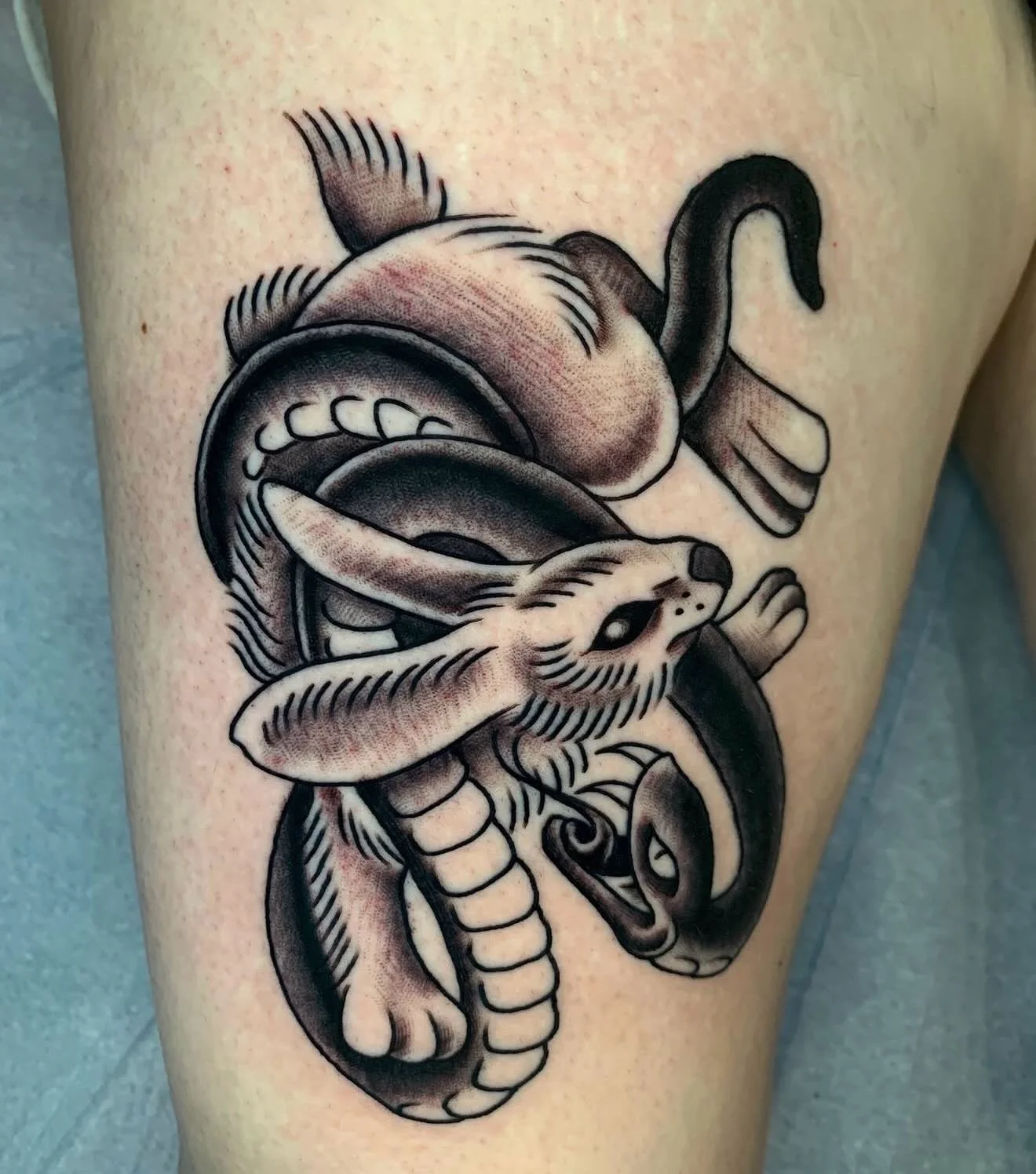 @ugly_ideas has been known to blast some crazy, gnarly colors. But his black and grey really stands out. Take a swipe through and see the master at work. 

#blackandgreytattoo #tattoo #tattooartist #artist