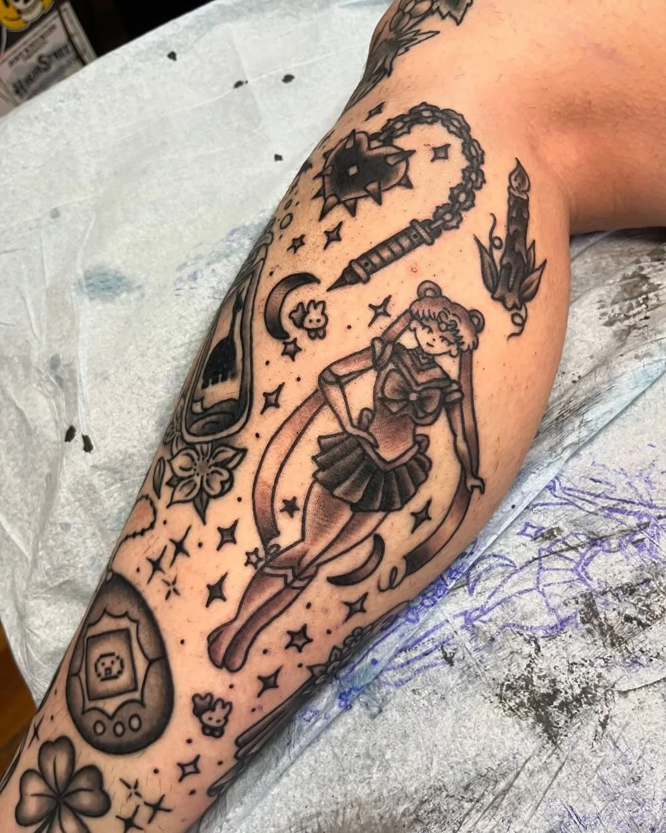 @zakmckinneytattoo has us still coming back to this leg sleeve addition from a couple years back!

12-10pm
7 days a week
All styles welcome
Walk-ins encouraged

#tattoo #tattooartists #tattoofyp #fyp#sailormoon