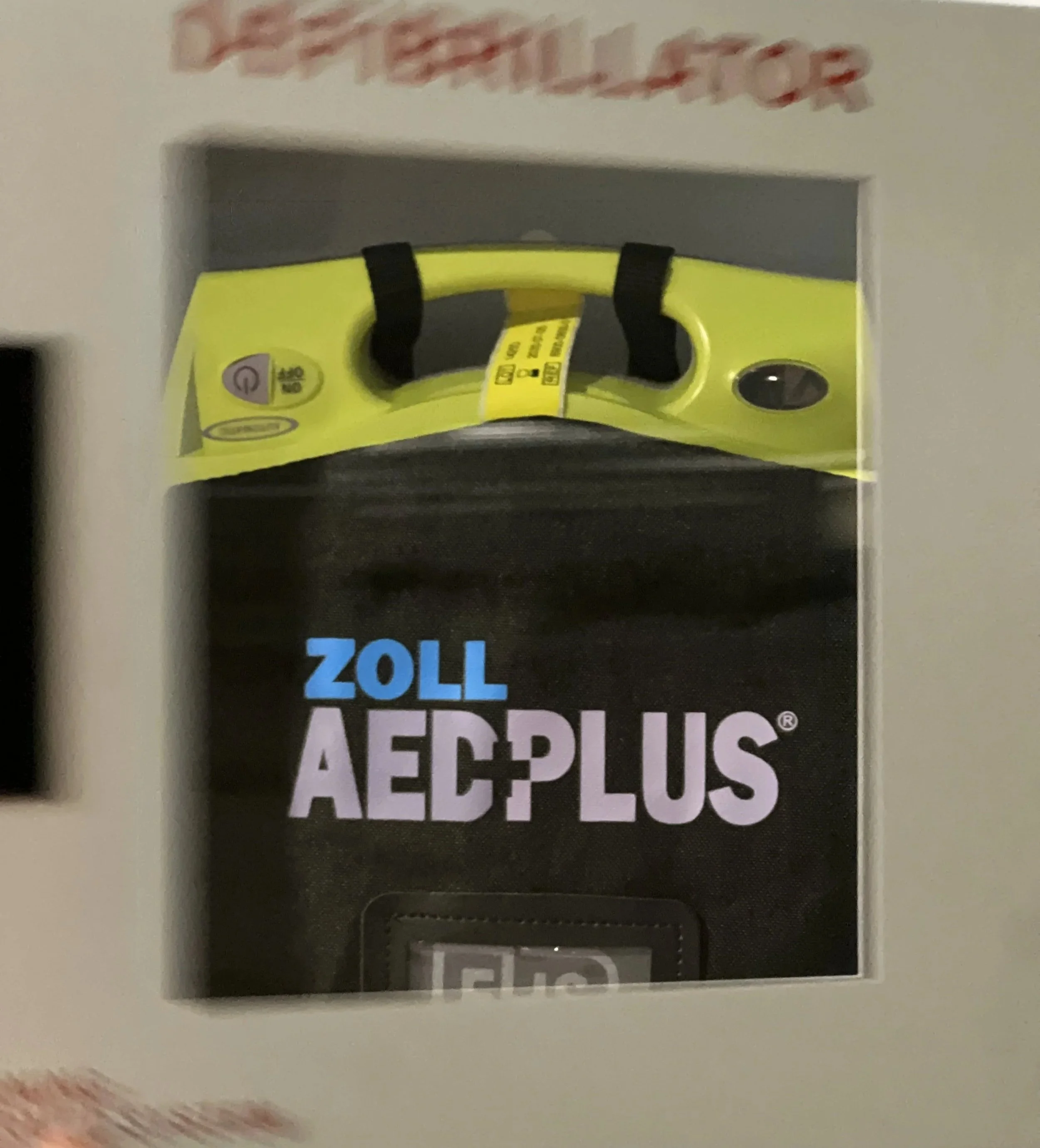 An Automatic External Defibrilator or AED for businesses 