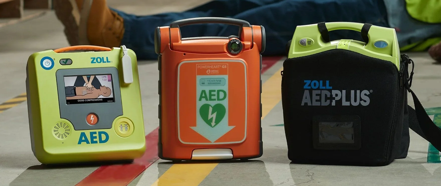 ZOLL AEDs Automated External Defibrilators for the workplace