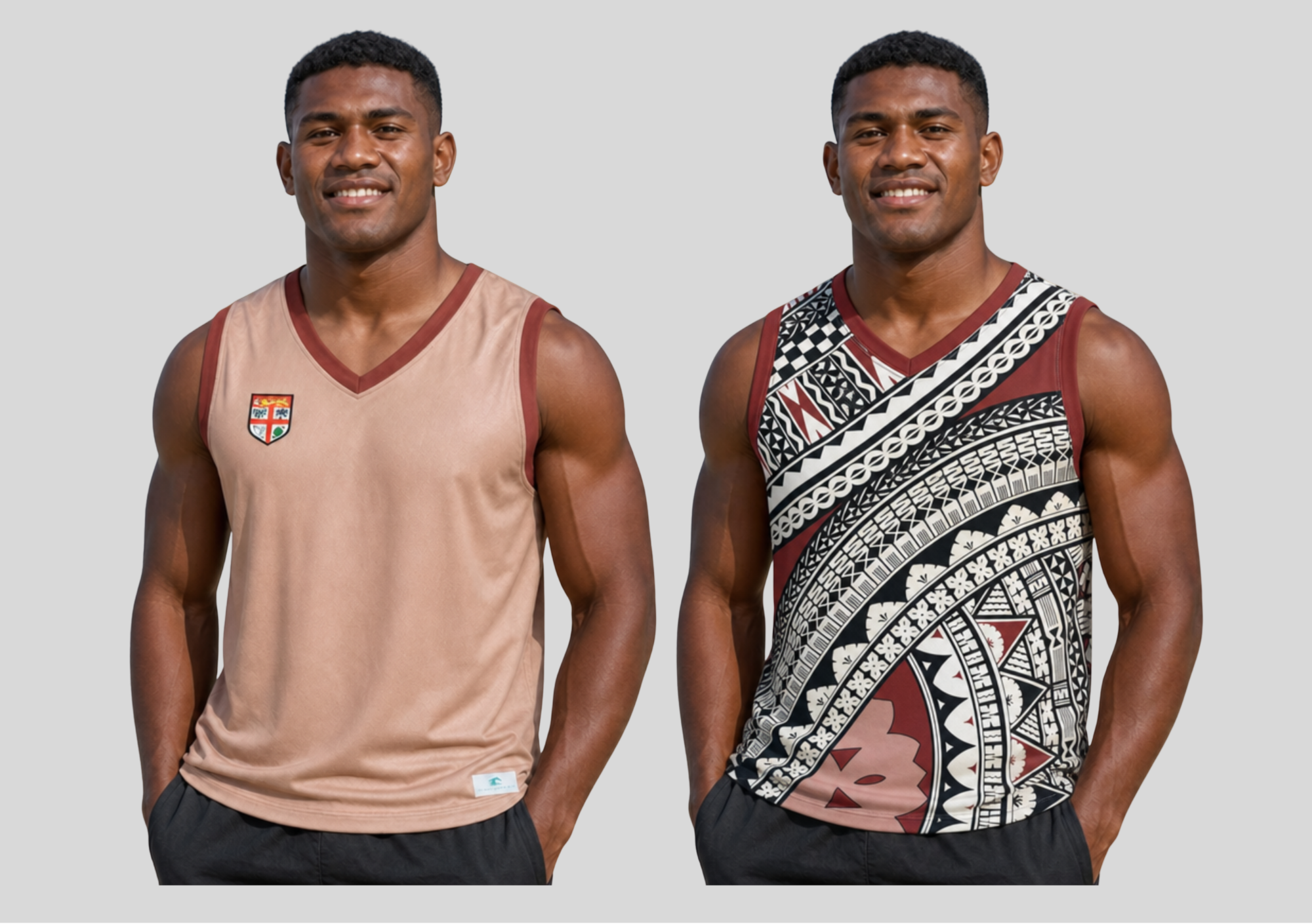 FIJI REVERSIBLE BASKETBALL JERSEY