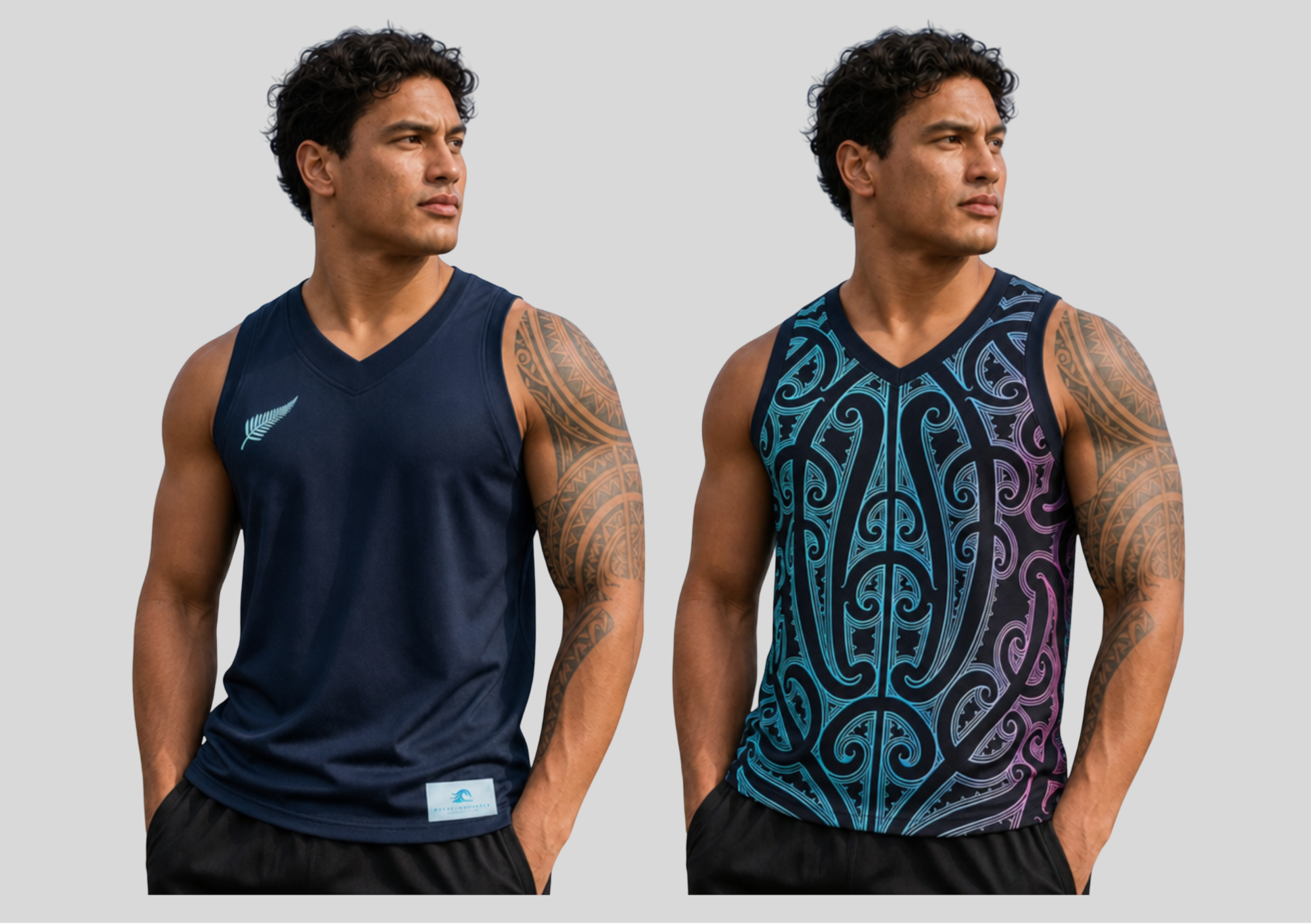 NEW ZEALAND REVERSIBLE BASKETBALL JERSEY