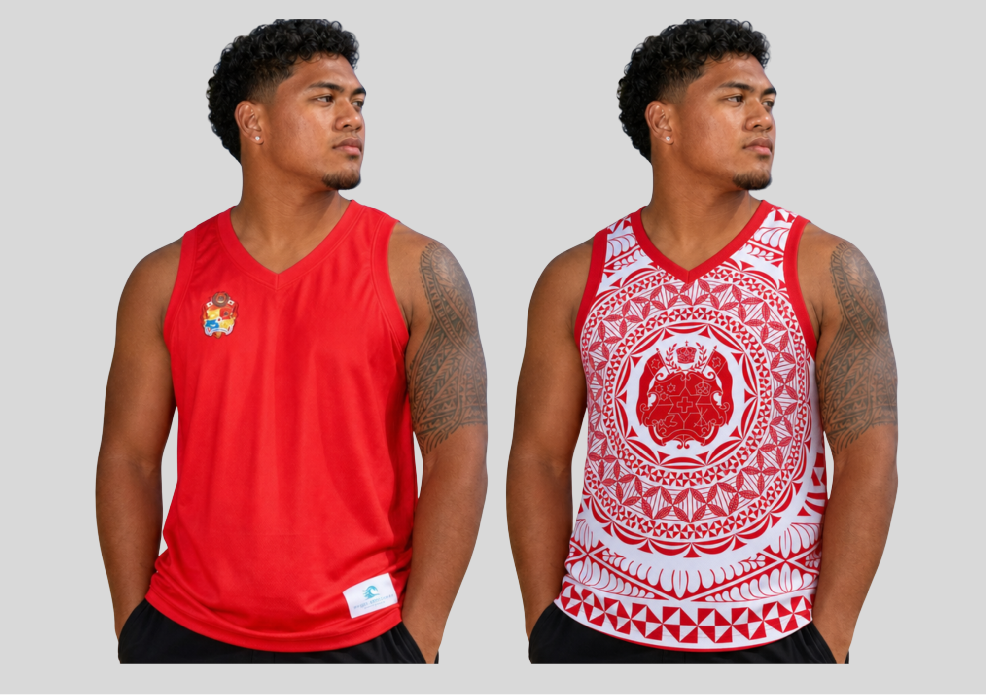 TONGA REVERSIBLE BASKETBALL JERSEY