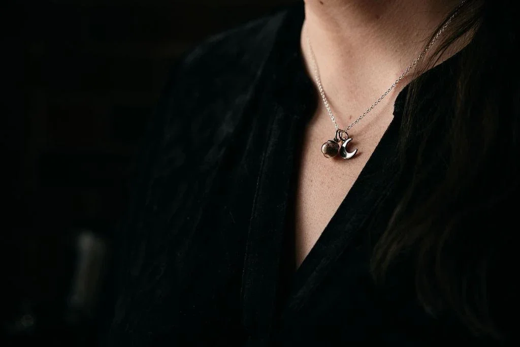 Silver Moondance – Witchy Protection Necklace