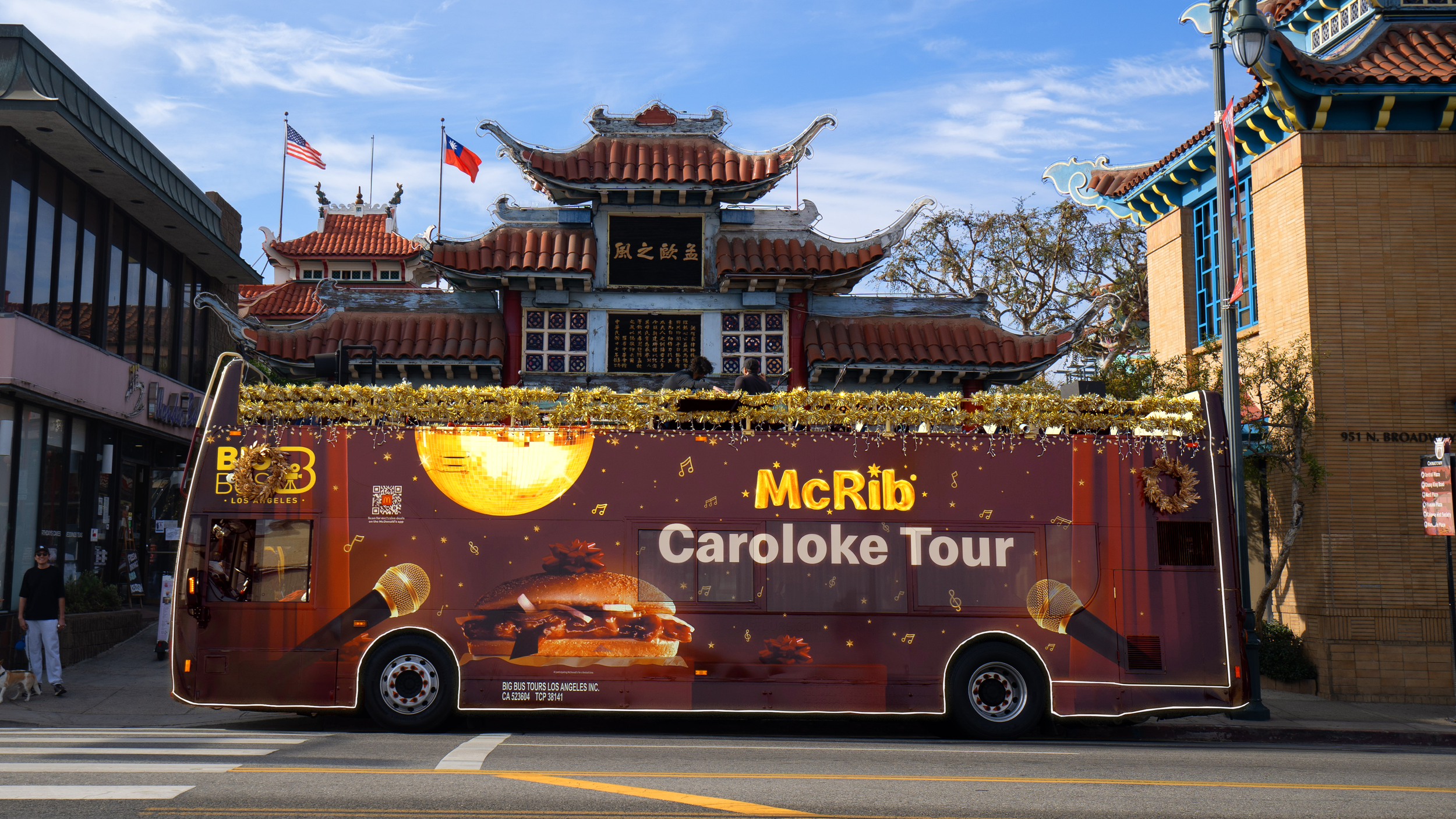McDonald's McRib Caroloke Bus Tour
