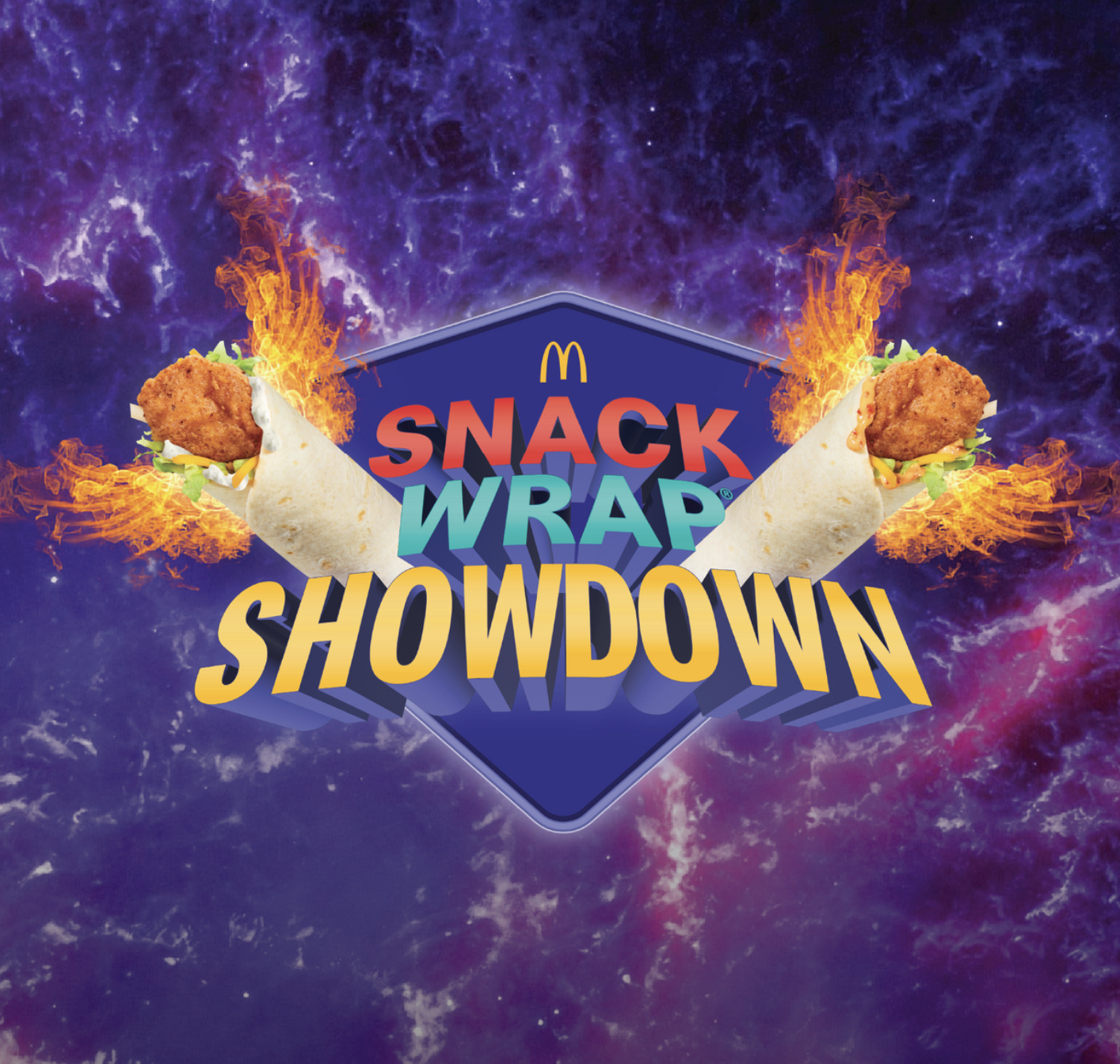 McDonald's Snack Wrap Showdown Activation Campaign