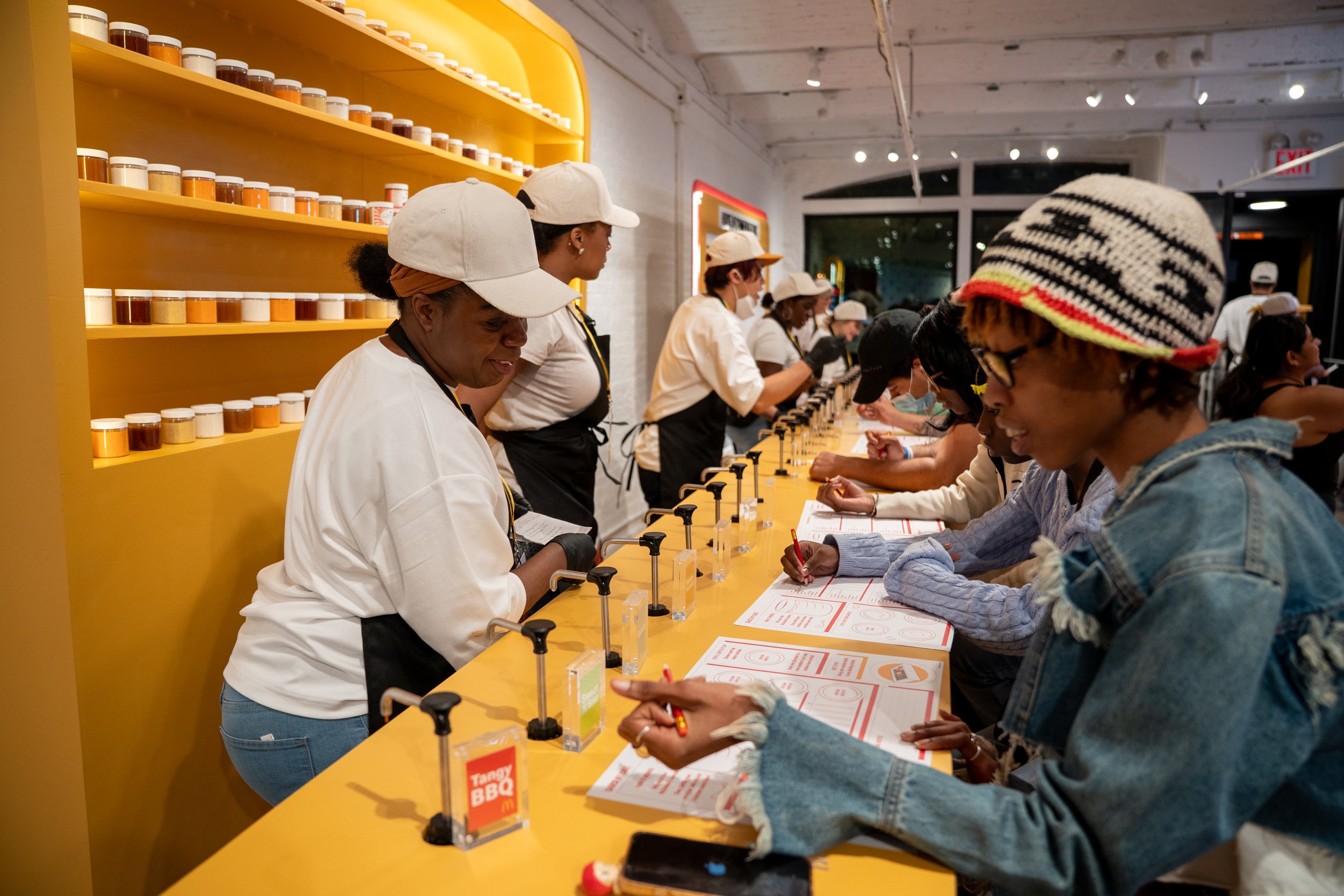 McDonald's Sauce Drawer Activation Experiential Campaign in NYC