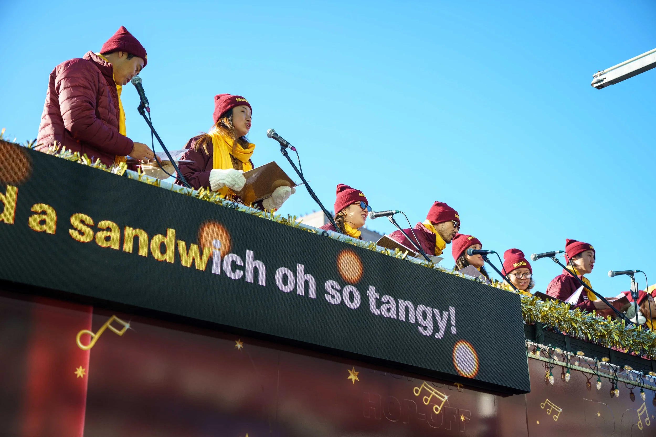 McRib Caroloke Bus Tour NYC 2024