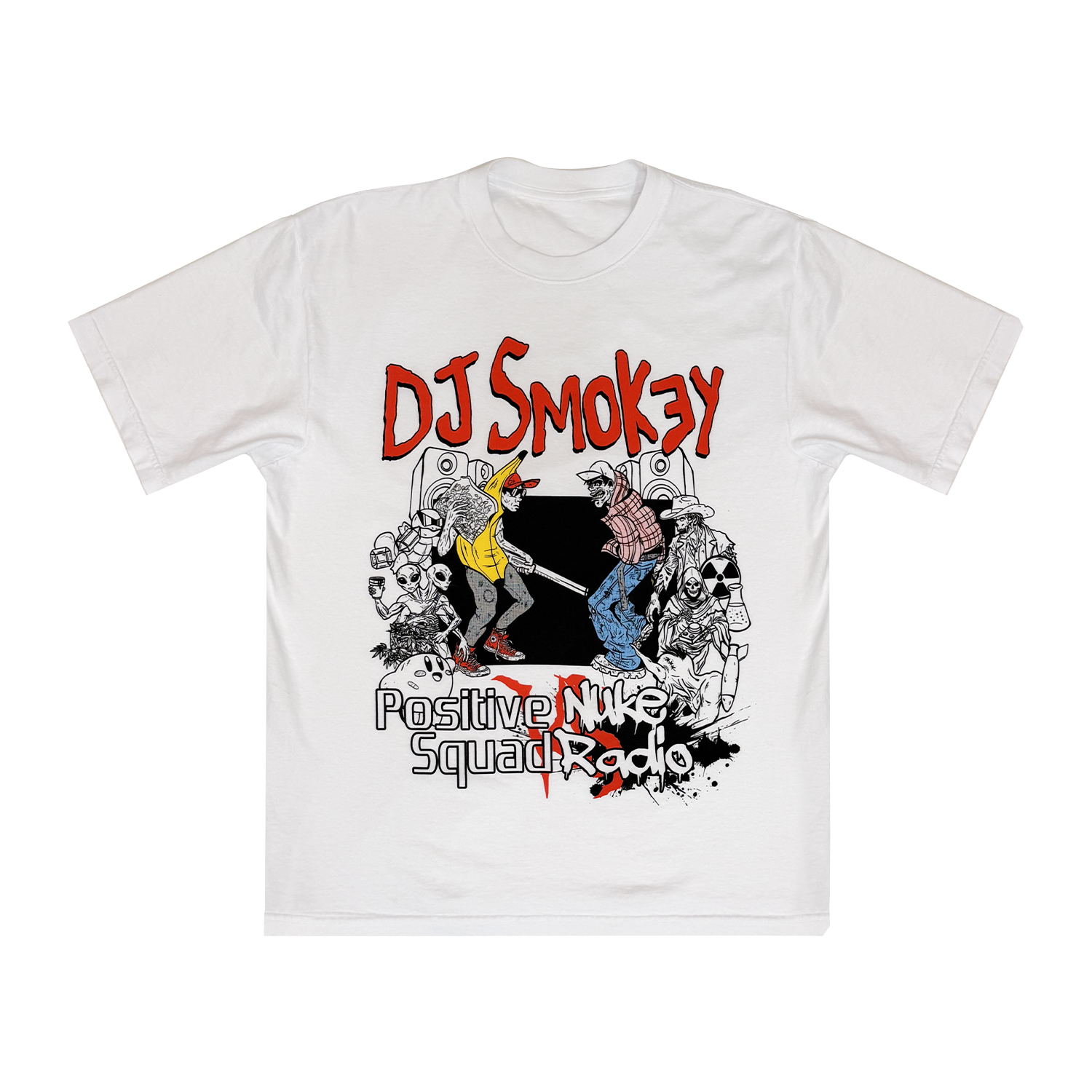 Positive Squad vs. Nuke Radio T-Shirt