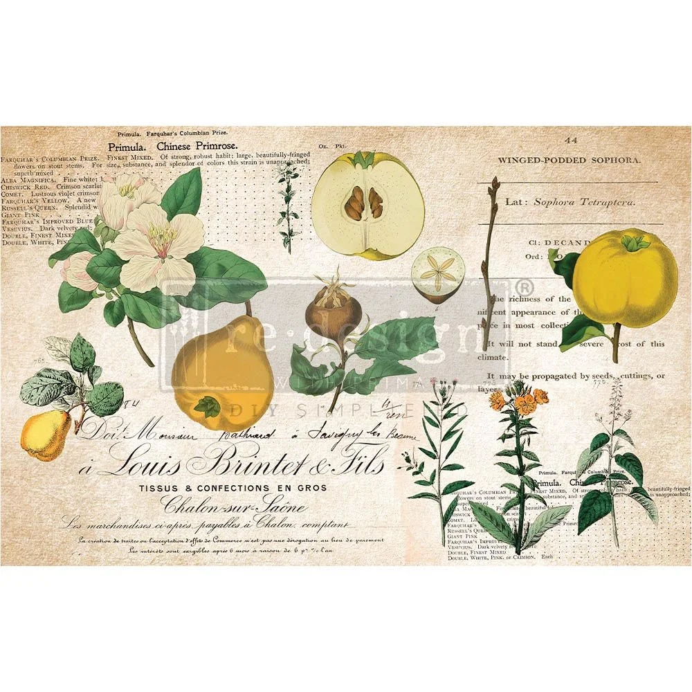 Decoupage Decor Tissue Paper – Primrose – 1 sheet, 19″x30″