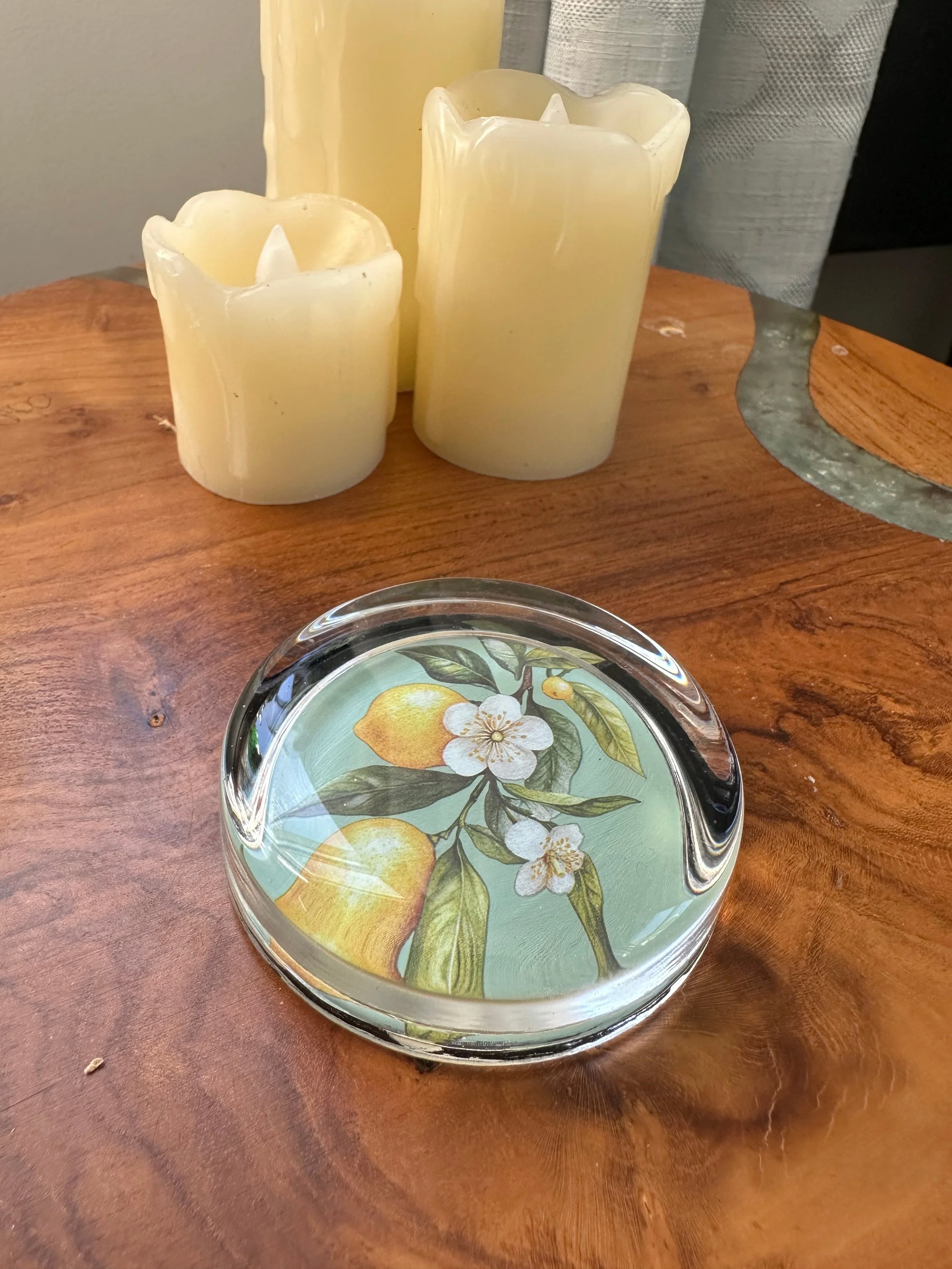 Lemon Tree Vintage Paper Weight
