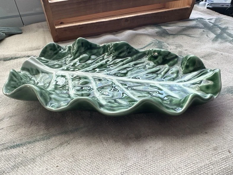 Cabbage Leaf Platter