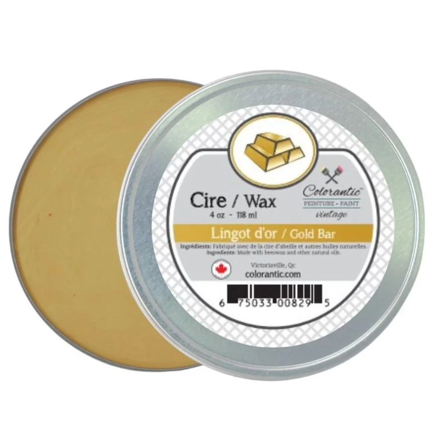 Colorantic | Gold Metallic Furniture Paint Wax