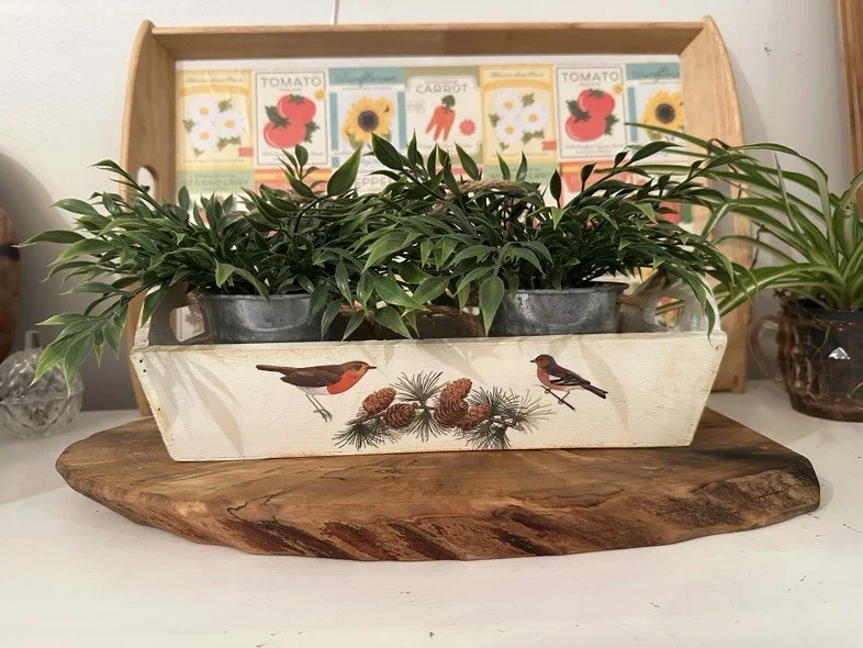 Rustic Wooden Planter