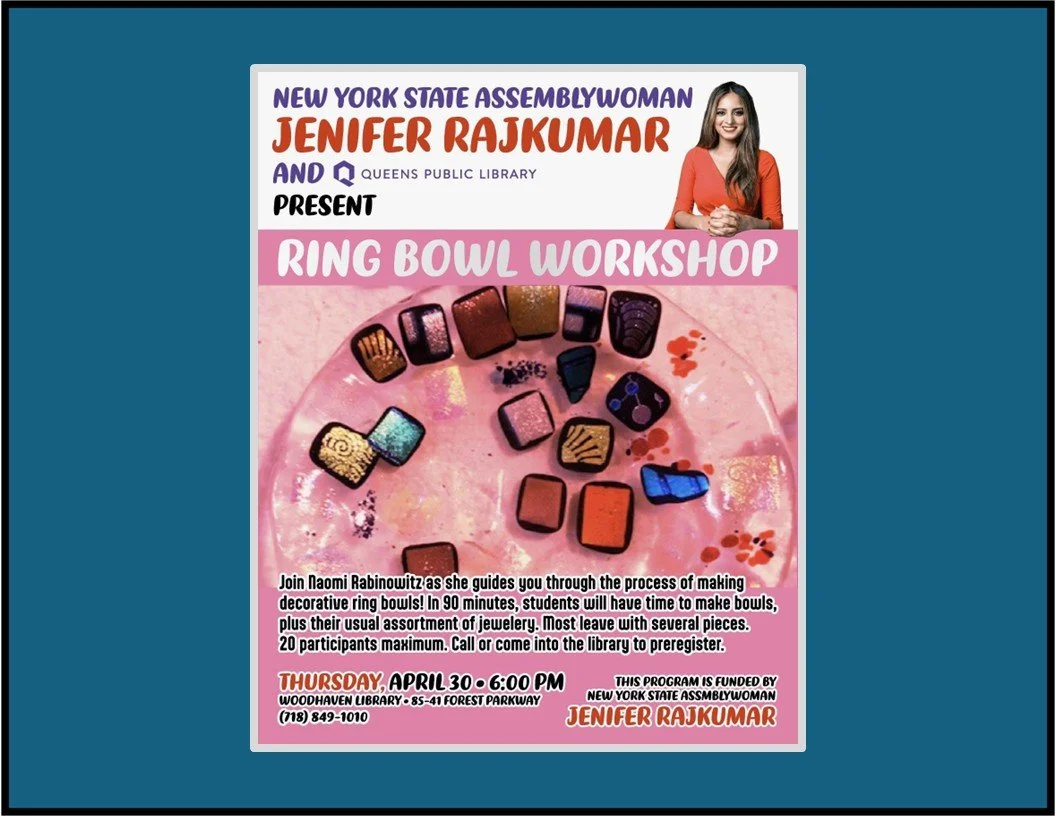 Ring Bowl Workshop @ Woodhaven Library