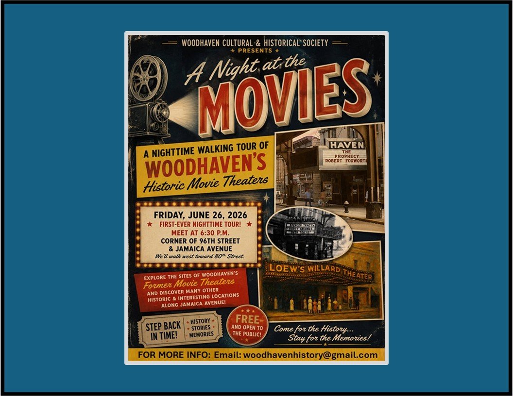 Walking Tour - WC&HS "A Night at the Movies"