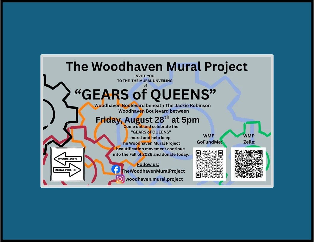 Woodhaven Mural Project - "Gears of Queens