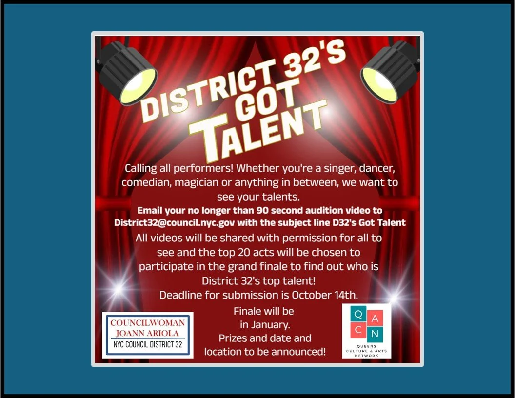District 32's Got Talent! presented by Councilmember Ariola