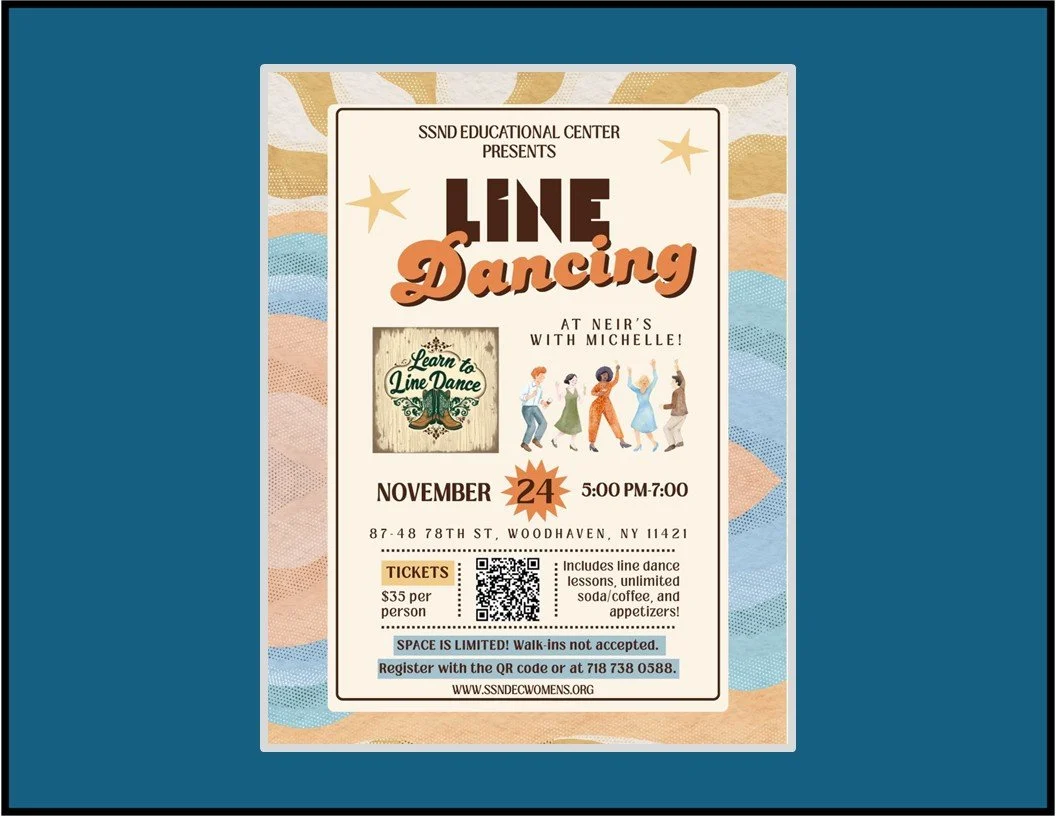 Line Dancing w/Michelle - Presented by School Sisters of Notre Dame